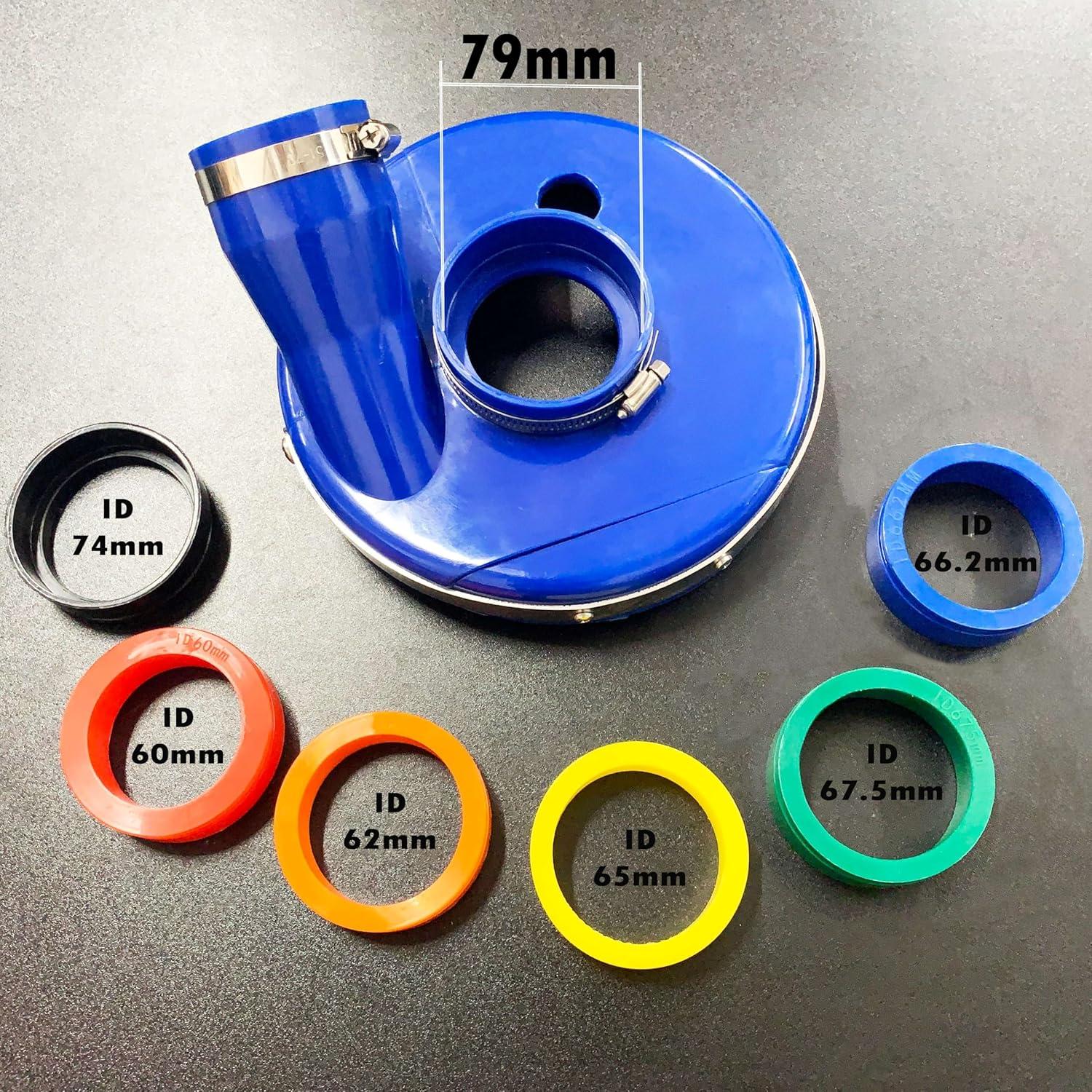 Funda de polvo 7" EDiamondTools para amoladoras angulares