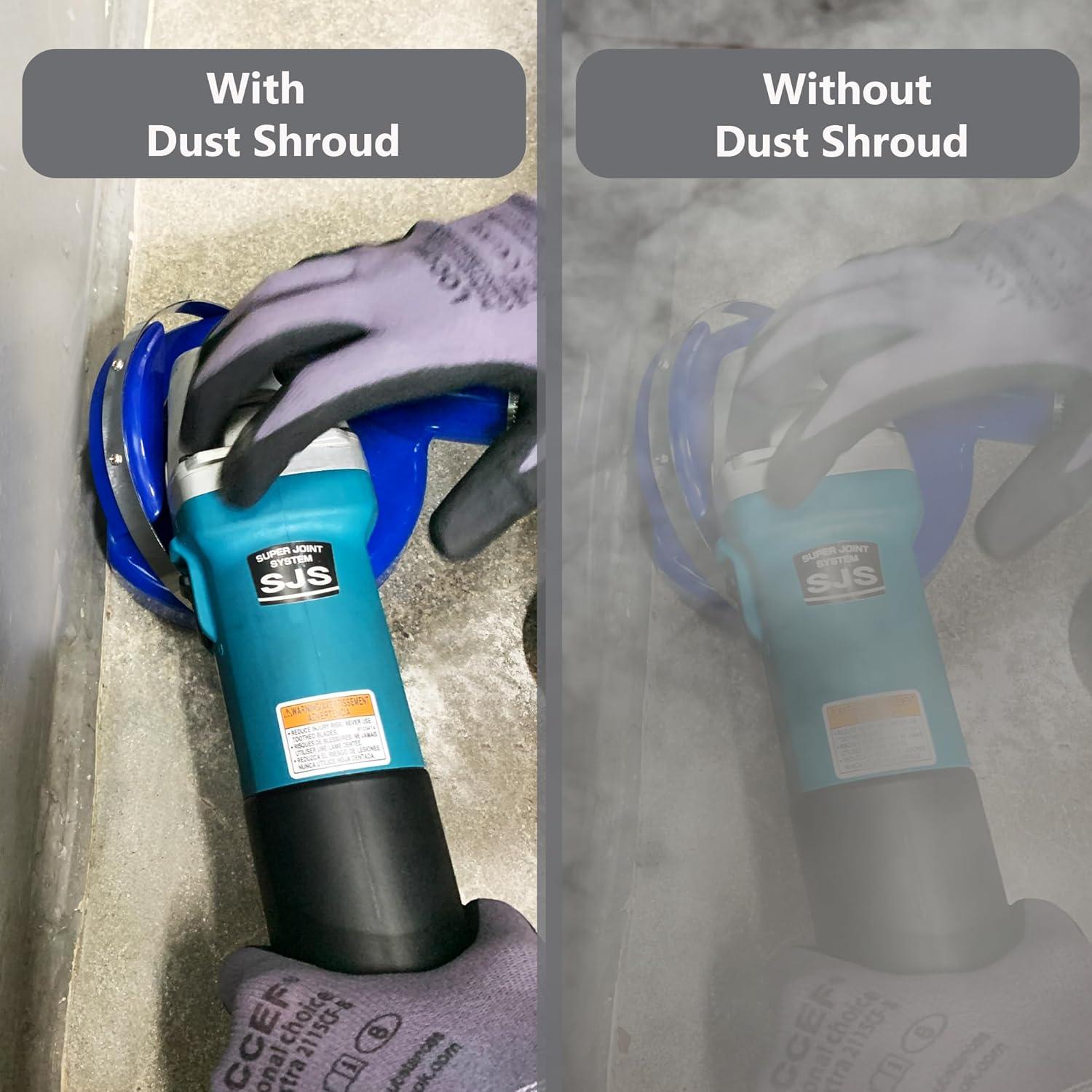 Funda de polvo 7" EDiamondTools para amoladoras angulares