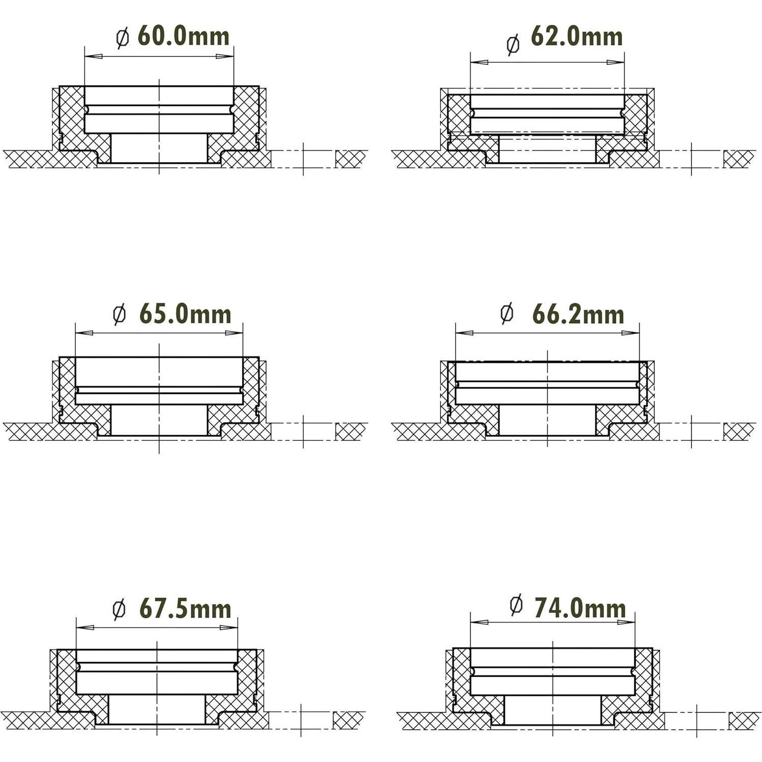 Funda de polvo 7" EDiamondTools para amoladoras angulares