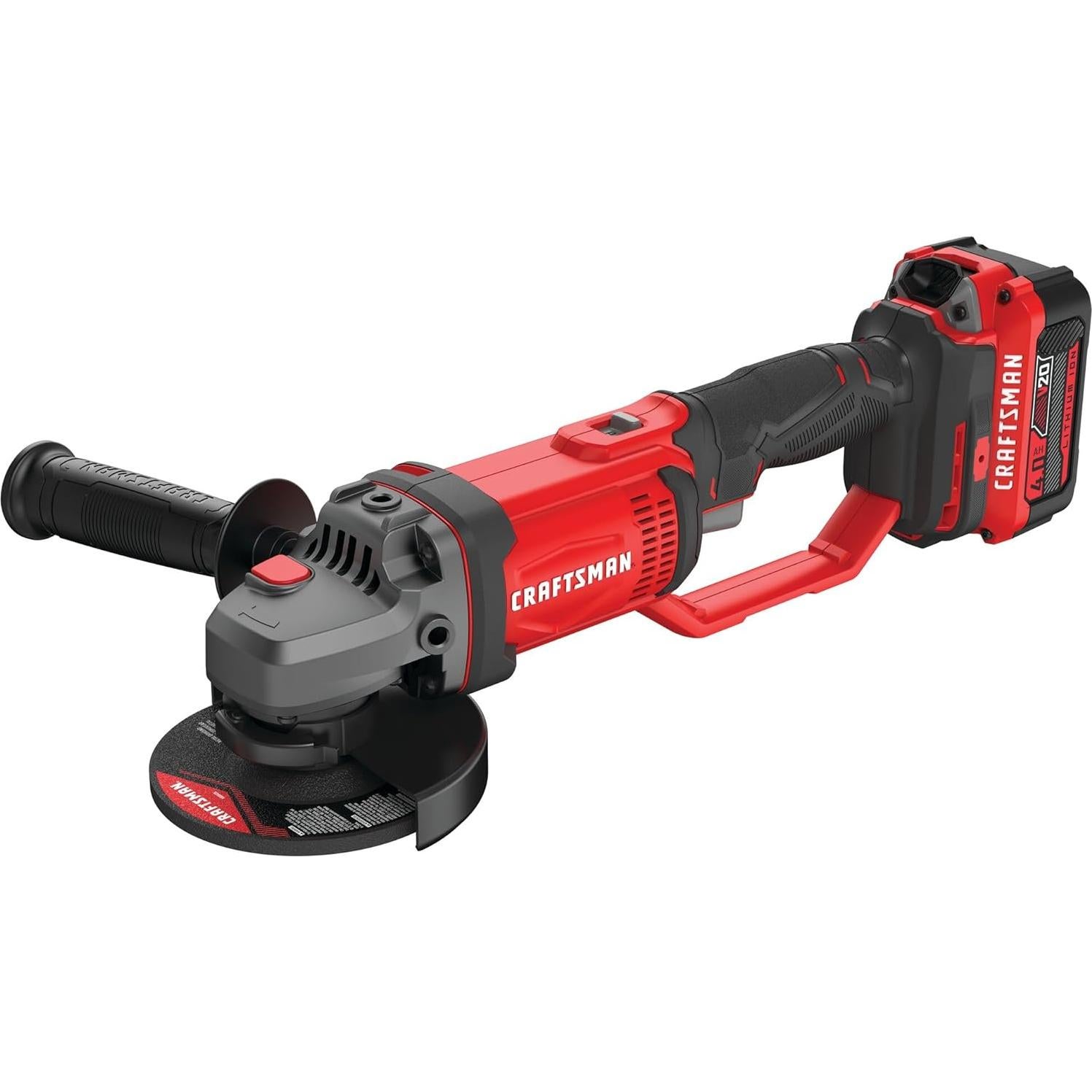 Amoladora Angular CRAFTSMAN V20 11,43 cm Batería y Cargador