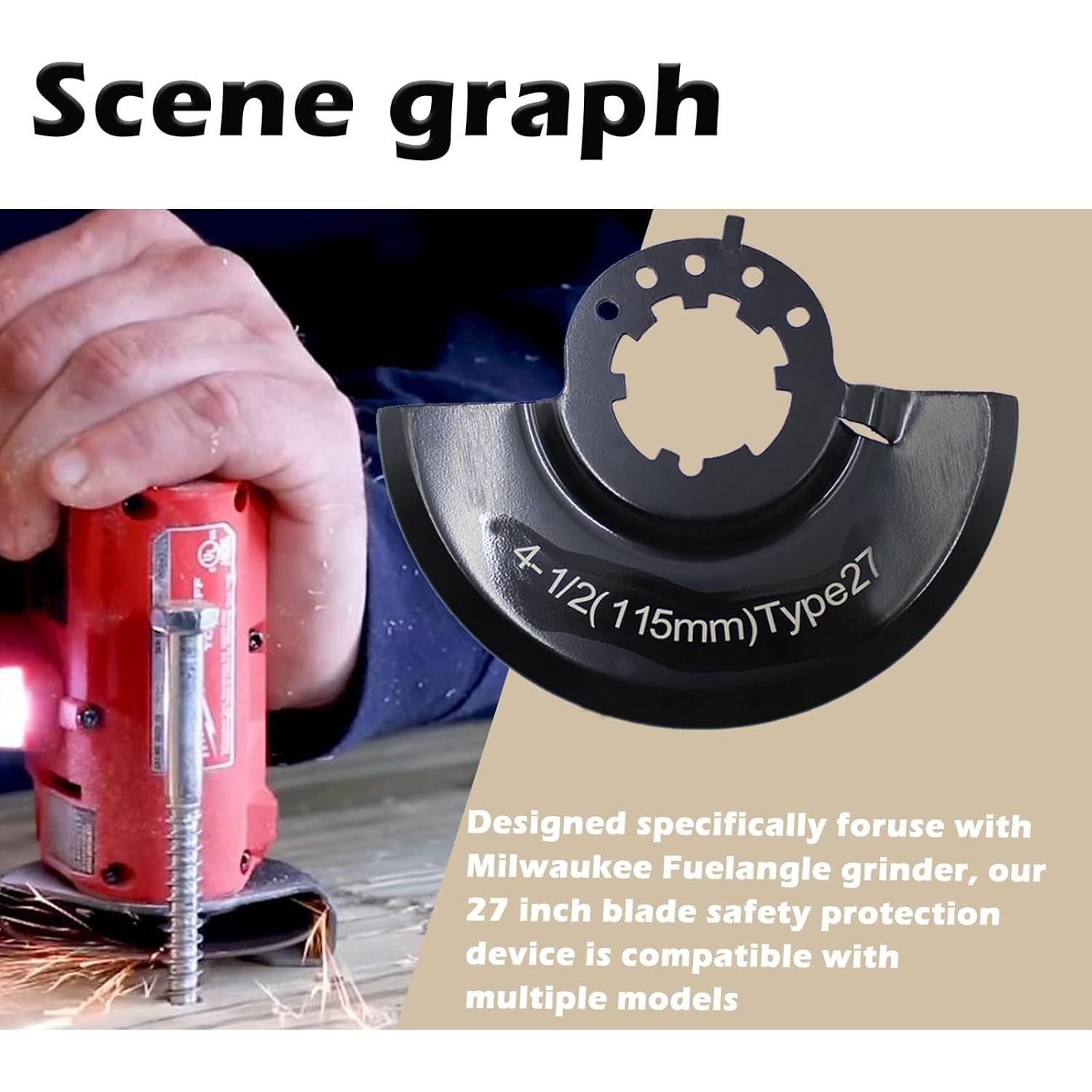 Protector de Seguridad Milwaukee 43-54-0155 11.81 cm