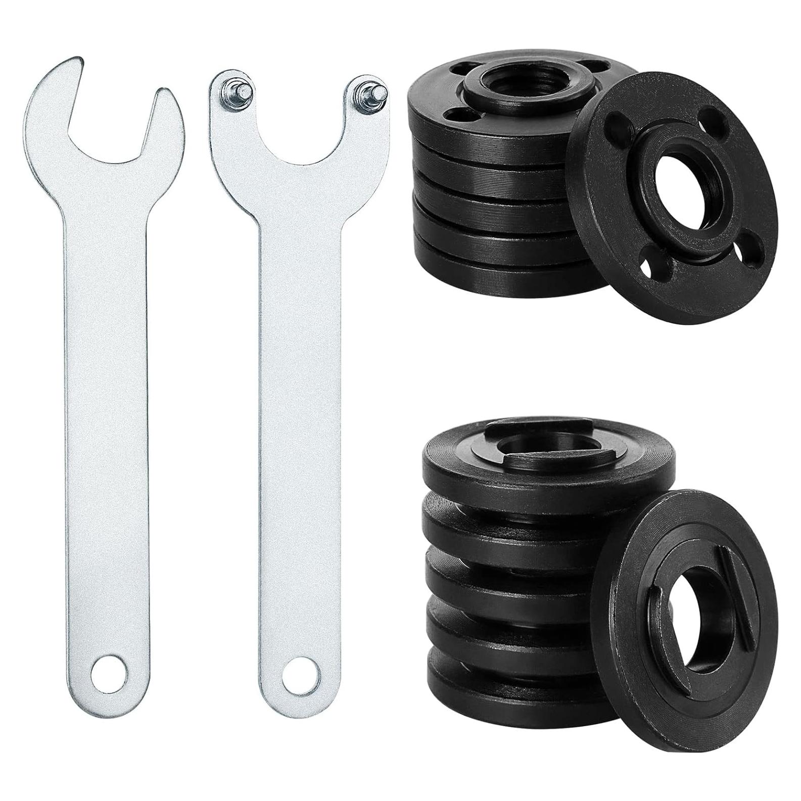 12 Tuercas de Flange DIRBUY para Amoladora Angular 5/8"-11