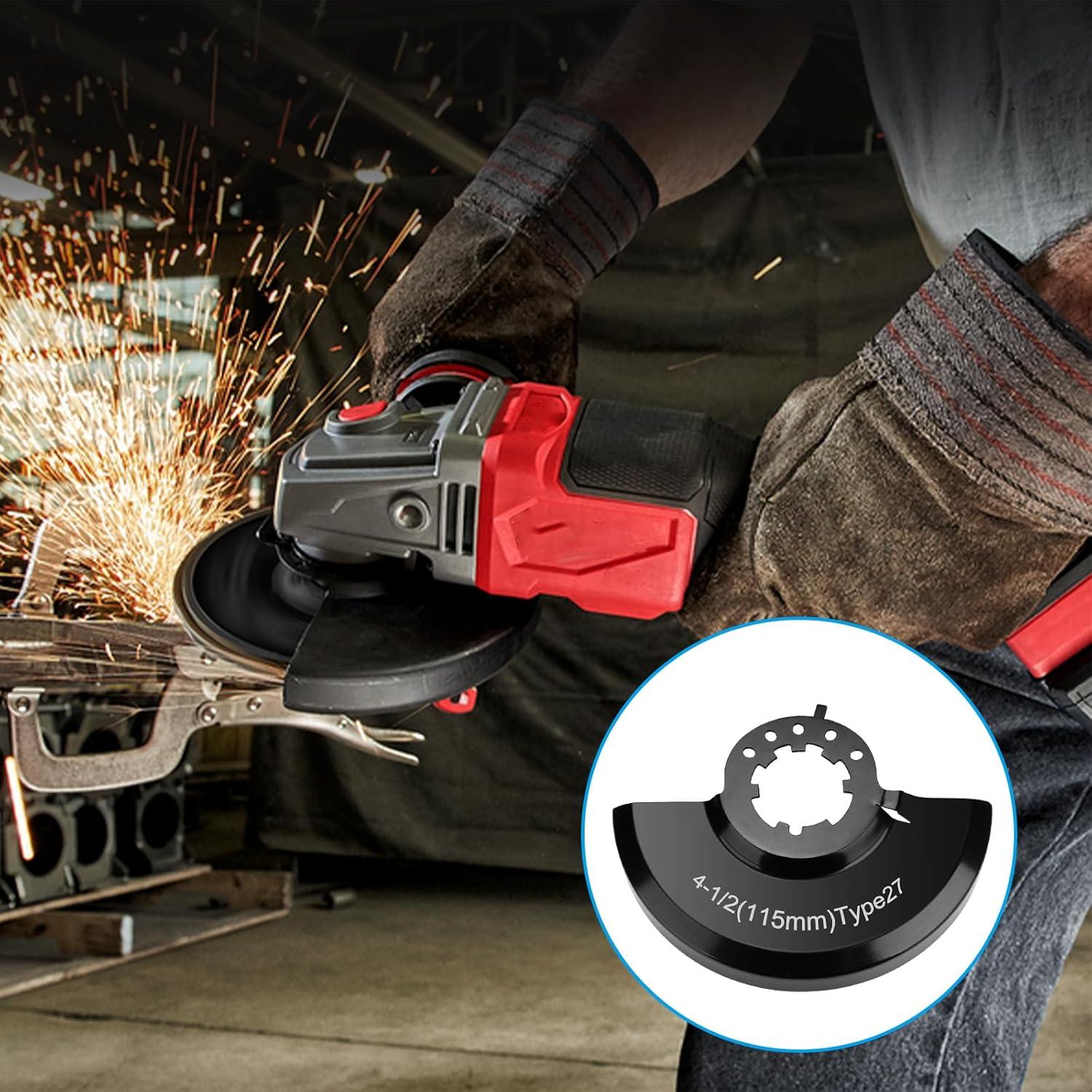 Protector de disco para amoladora Hugexpen 43-54-0155 11,43 cm