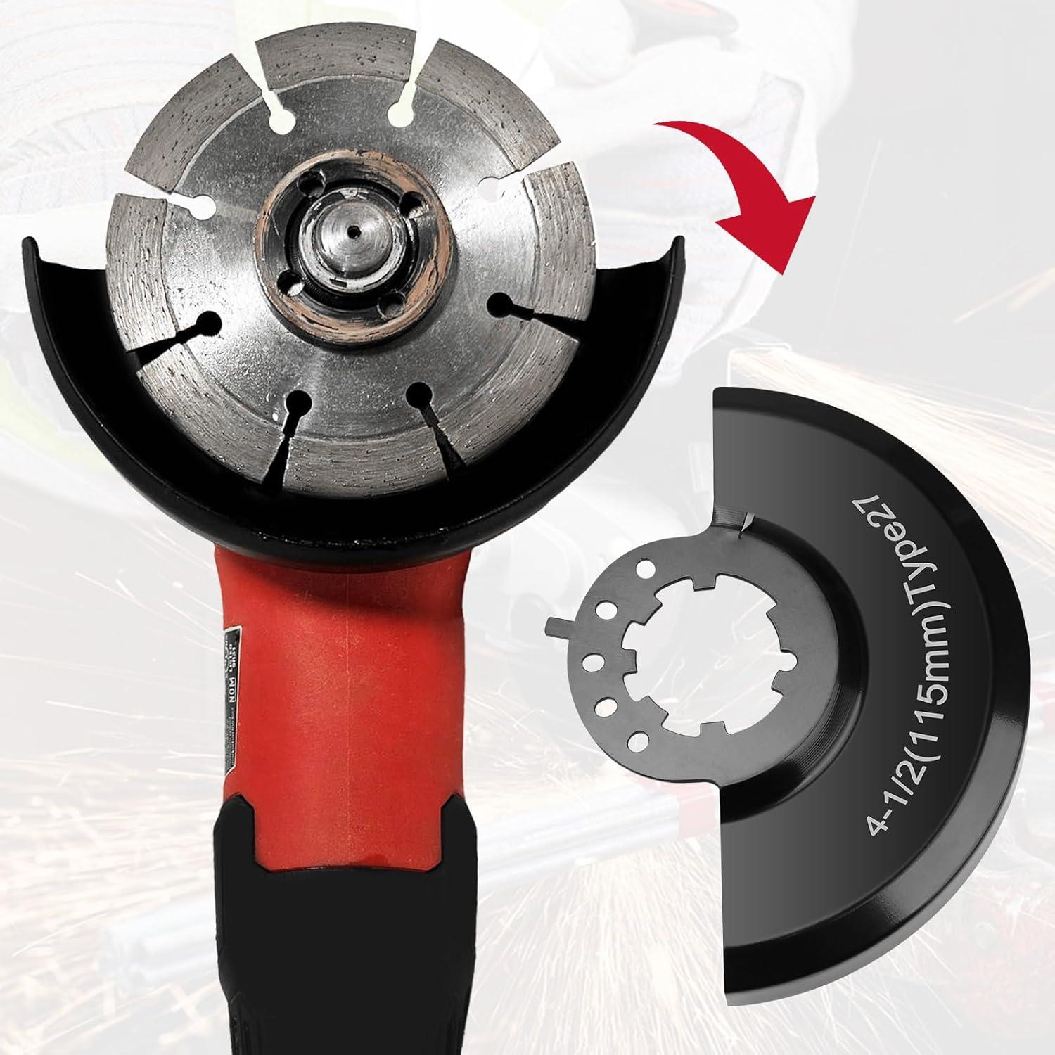 Protector de disco para amoladora Hugexpen 43-54-0155 11,43 cm