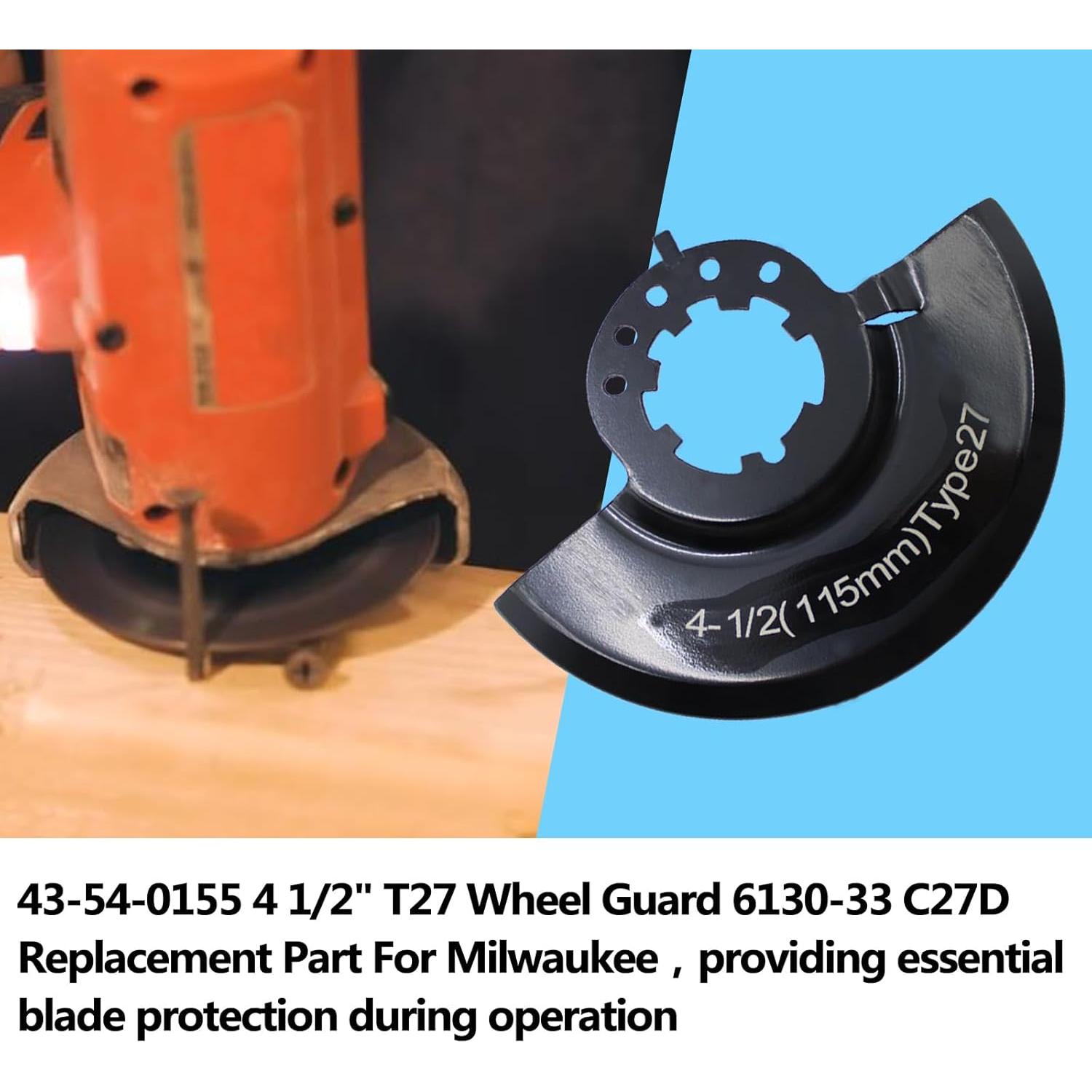 Protector de Rueda Amoladora Milwaukee 4-1/2" 43-54-0155