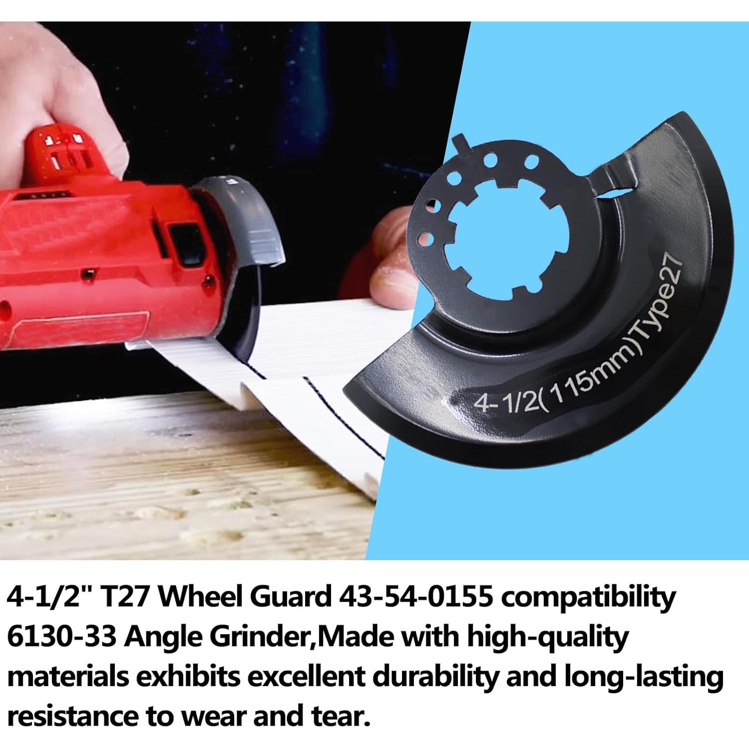 Protector de Rueda Amoladora Milwaukee 4-1/2" 43-54-0155