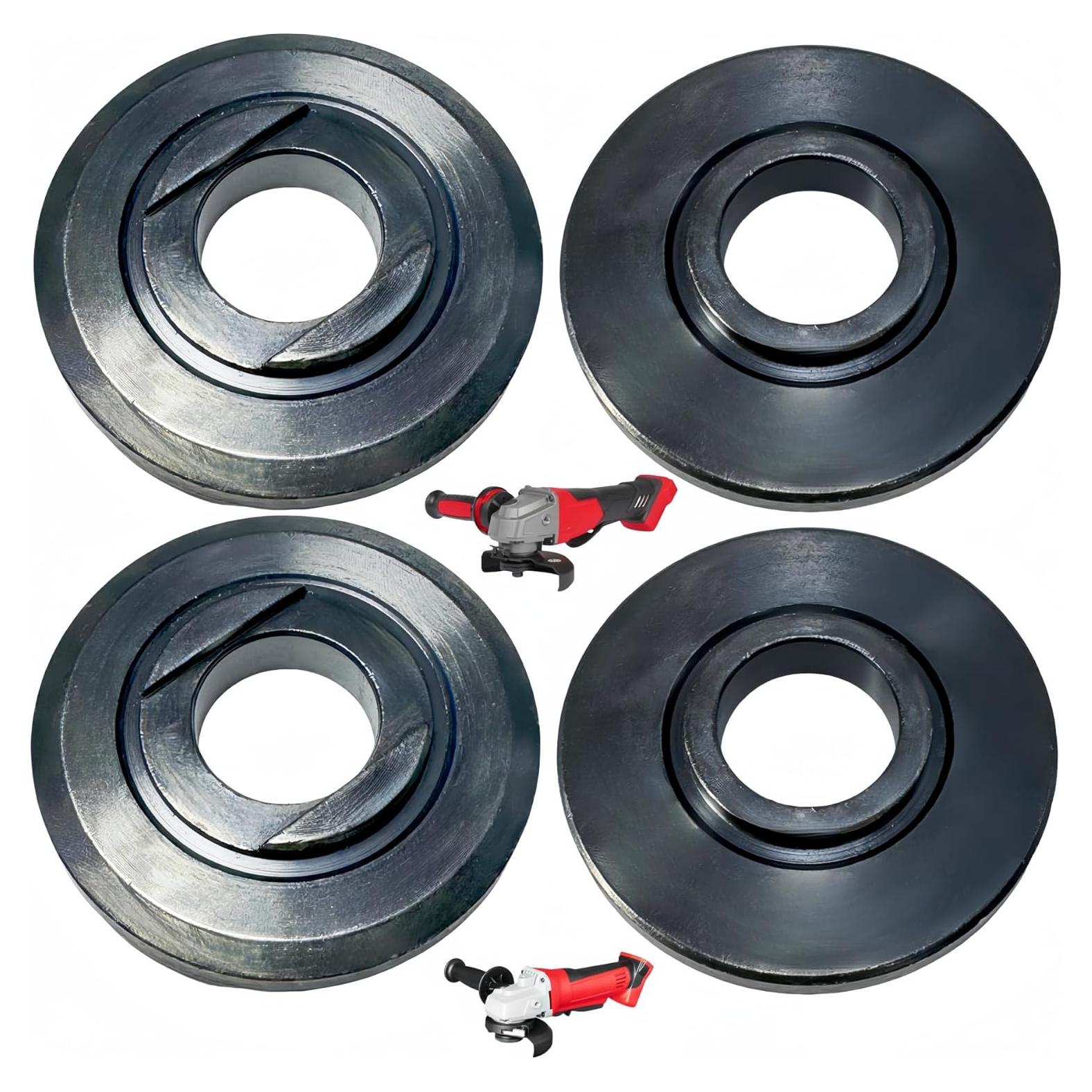 Paquete de 4 Tuercas de Flange Interna Milwaukee 43-34-0036
