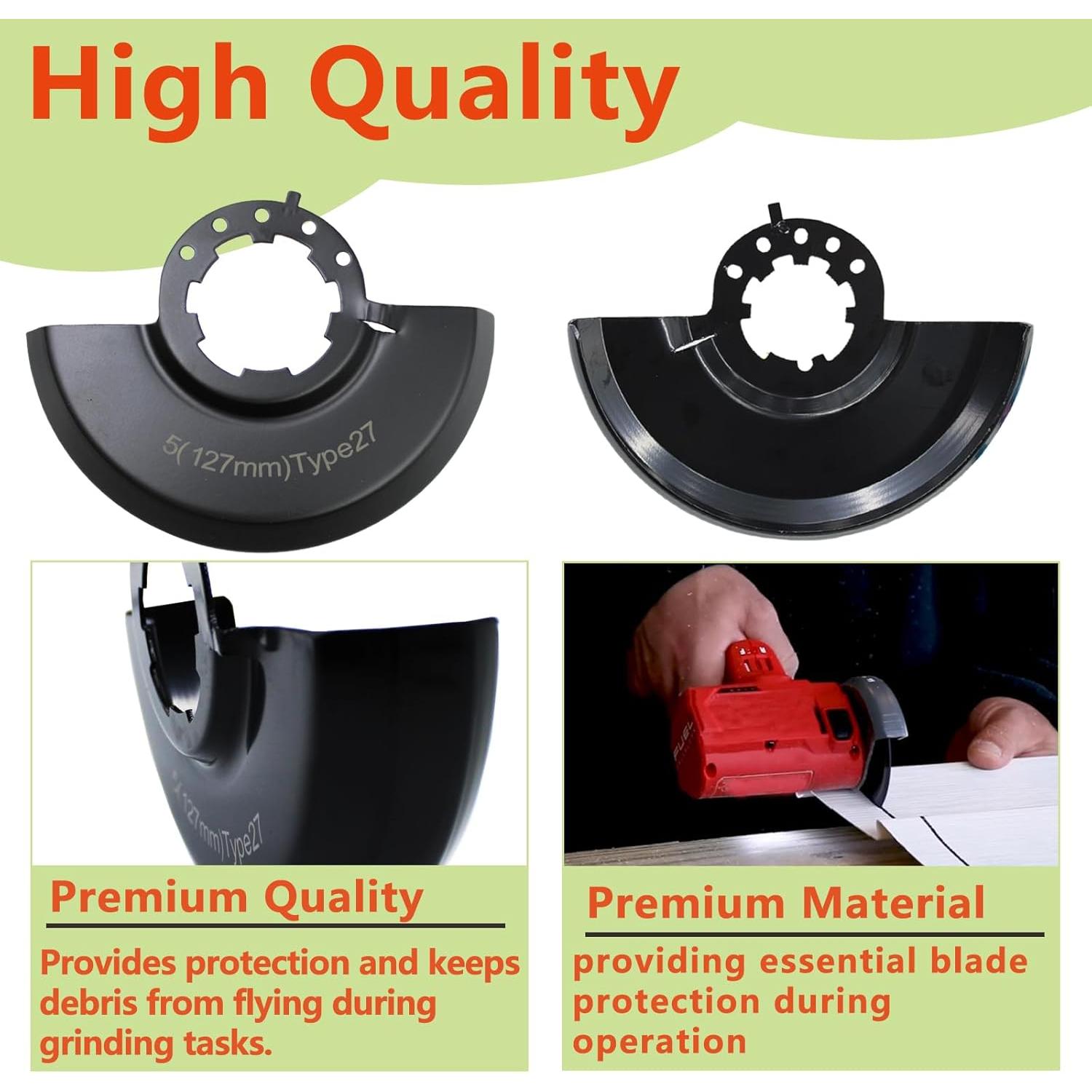 Protector de Disco 5" Rsoise 43-54-1220 para Amoladora Milwaukee