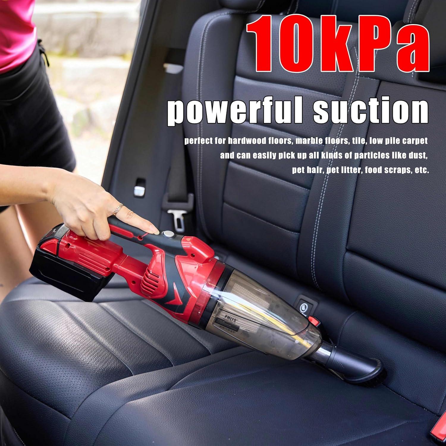 Aspiradora Inalámbrica PMLYQ 140W 0.6L HEPA para Mascotas