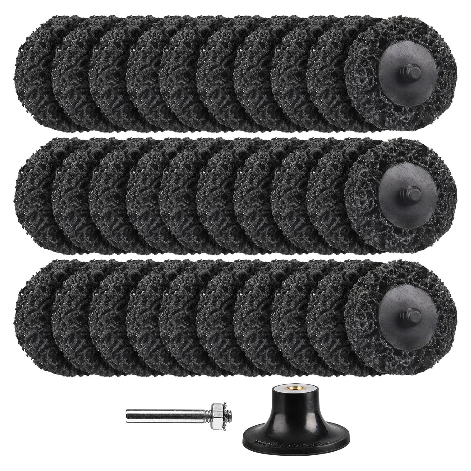 Juego de Discos de Lijado Shineboc 31 Pcs 5.08 cm Rápido