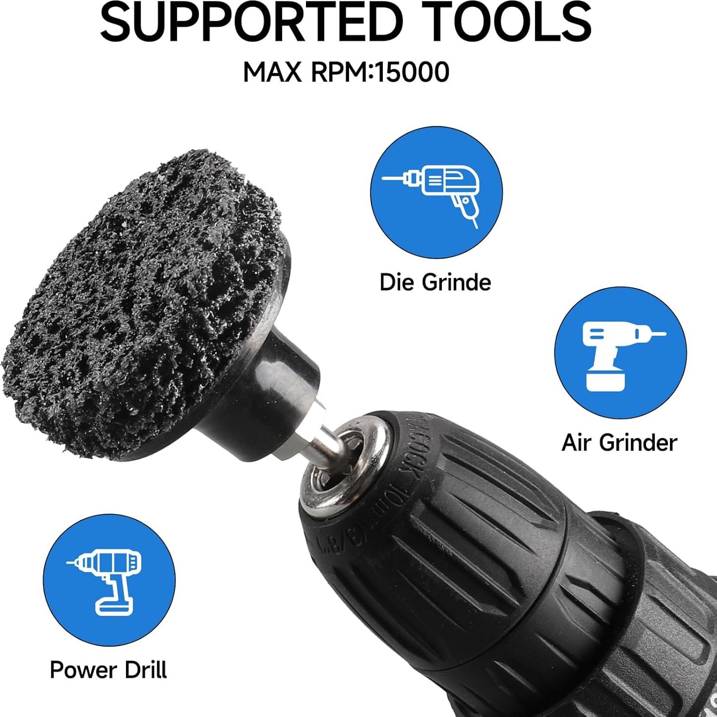 Juego de Discos de Lijado Shineboc 31 Pcs 5.08 cm Rápido