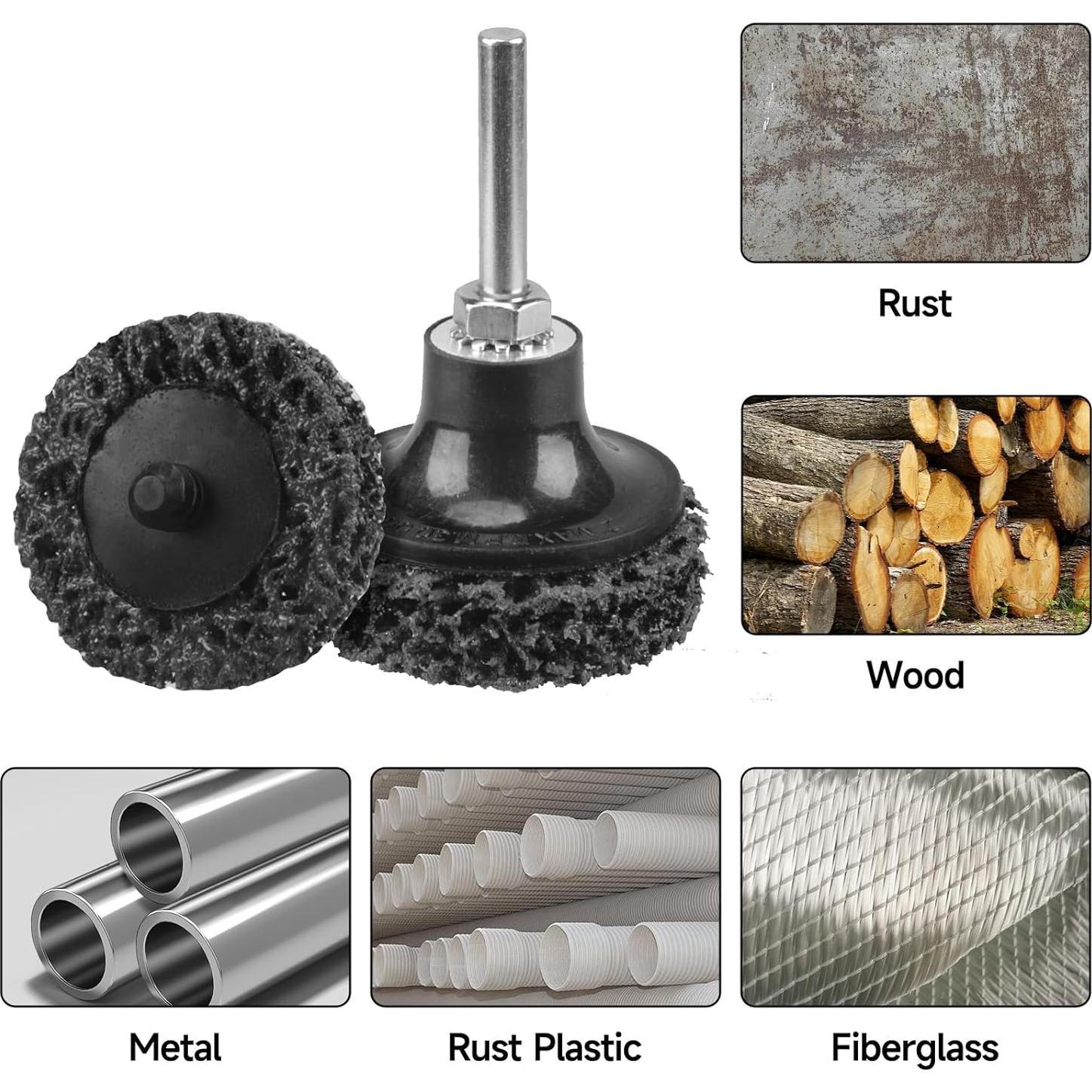 Juego de Discos de Lijado Shineboc 31 Pcs 5.08 cm Rápido