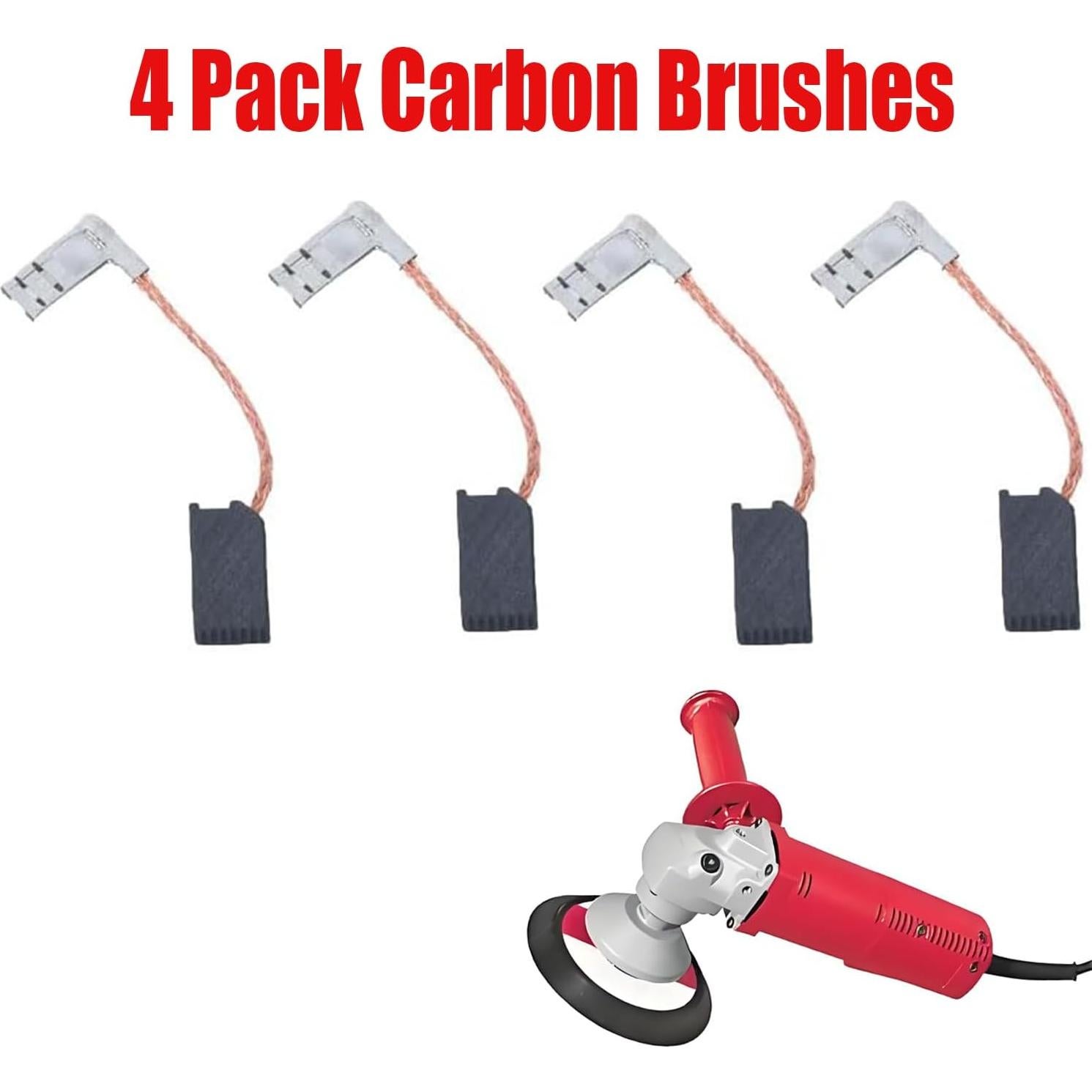 Paquete de 4 Cepillos de Carbón DongJinK 22-18-0710