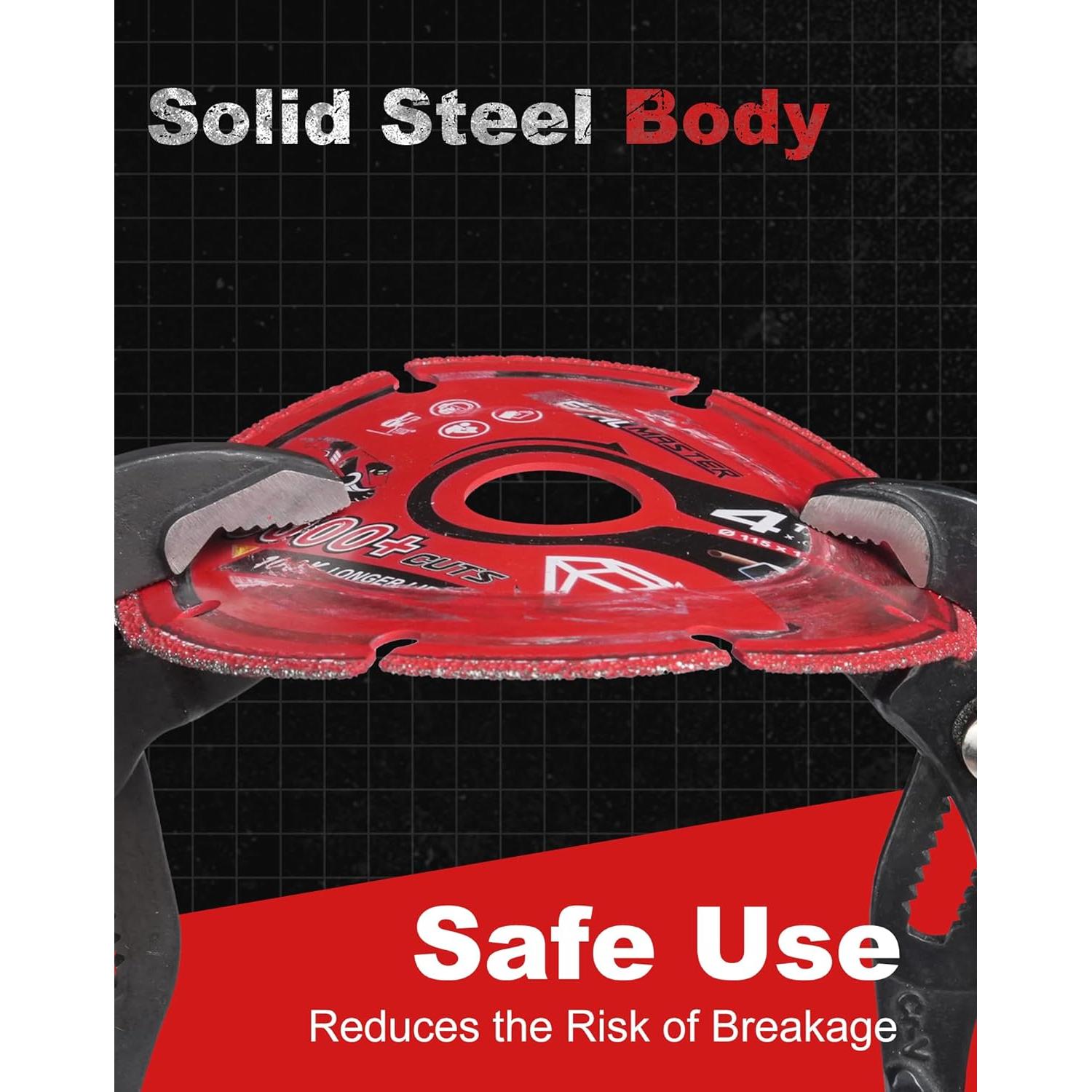 Rueda de Corte de Diamante EZARC 11.5 cm para Metal