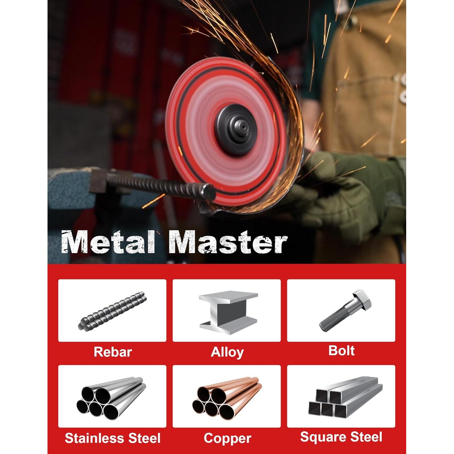 Rueda de Corte de Diamante EZARC 11.5 cm para Metal