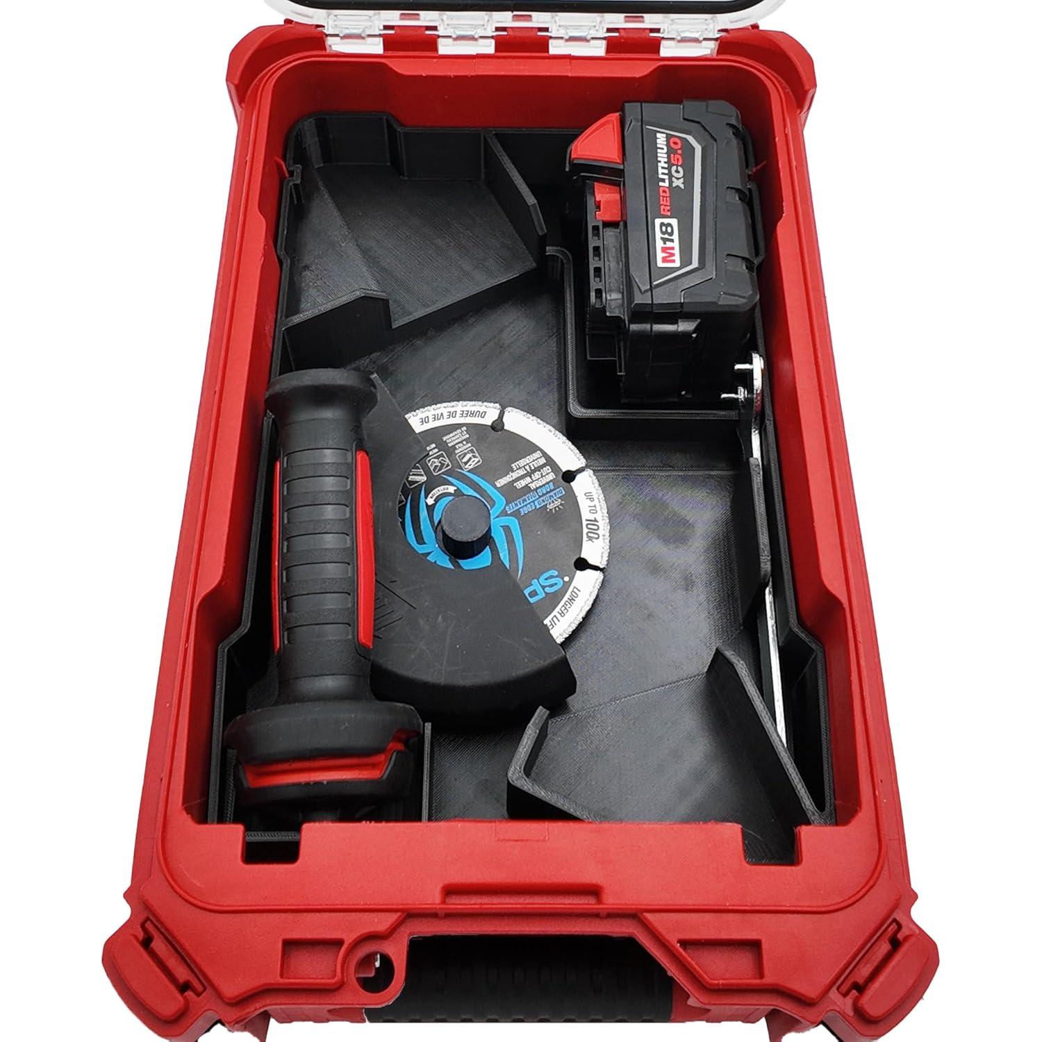 Organizador Packout Milwaukee M18 Cortadora Esmeril 2880-20
