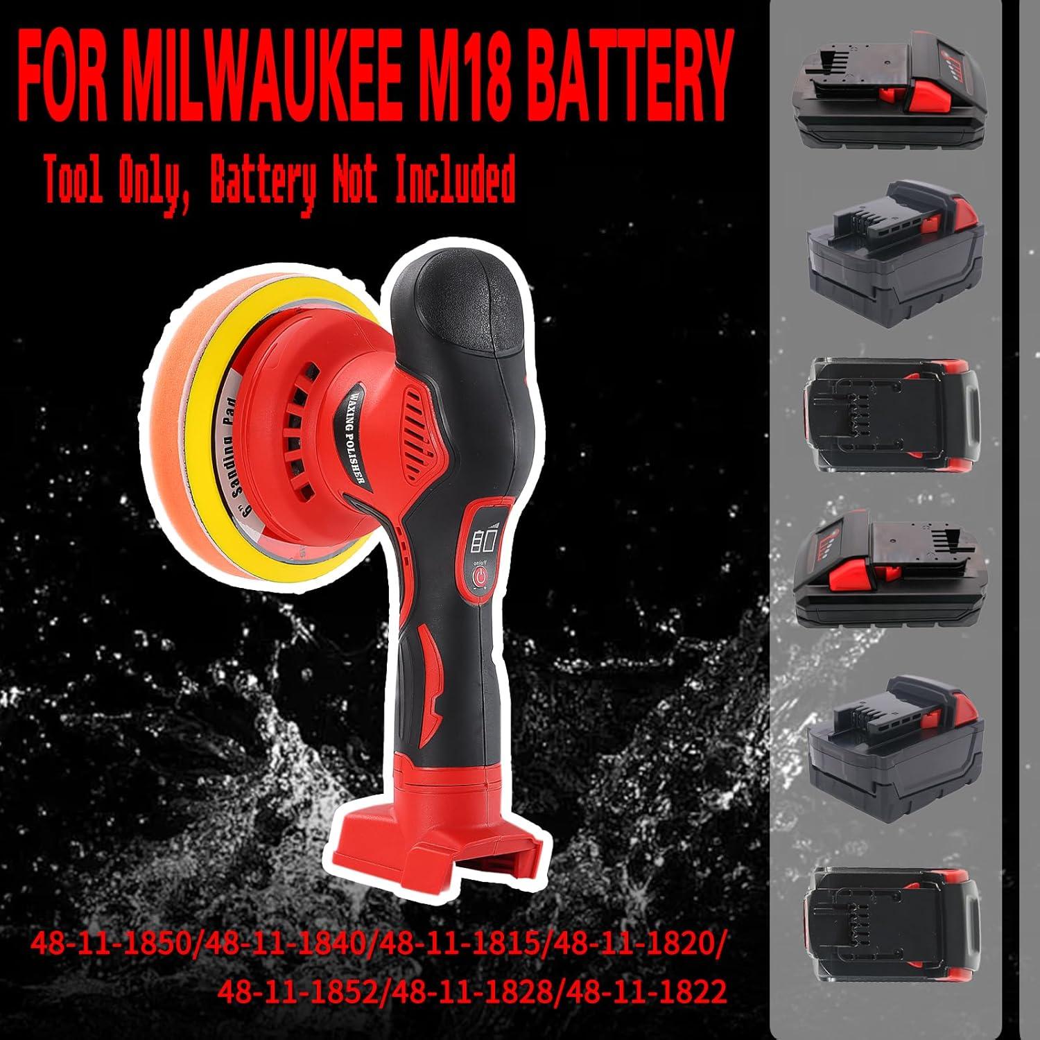 Pulidora Inalámbrica Milwaukee M18 6'' 6800 RPM