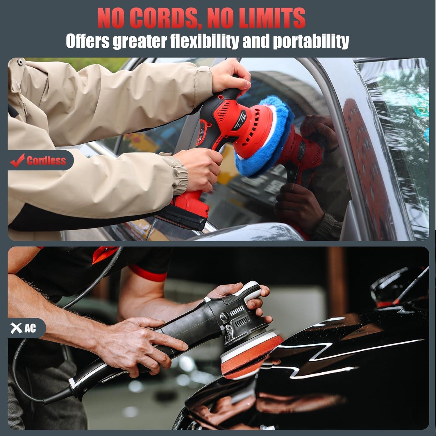 Pulidora Inalámbrica Milwaukee M18 6'' 6800 RPM