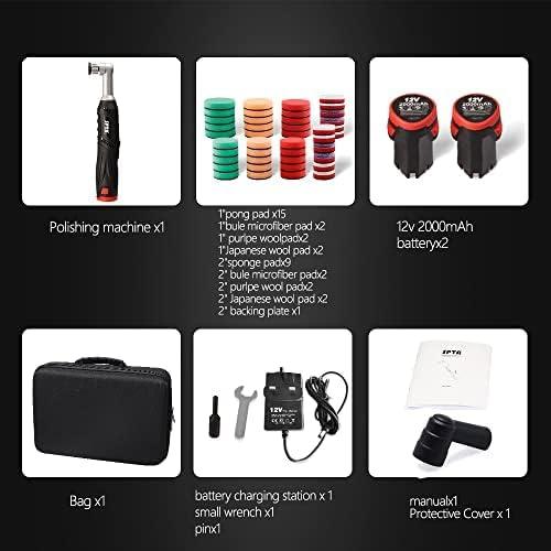 Pulidor Inalámbrico SPTA SP-DA1US 12V 5000 RPM para Coche