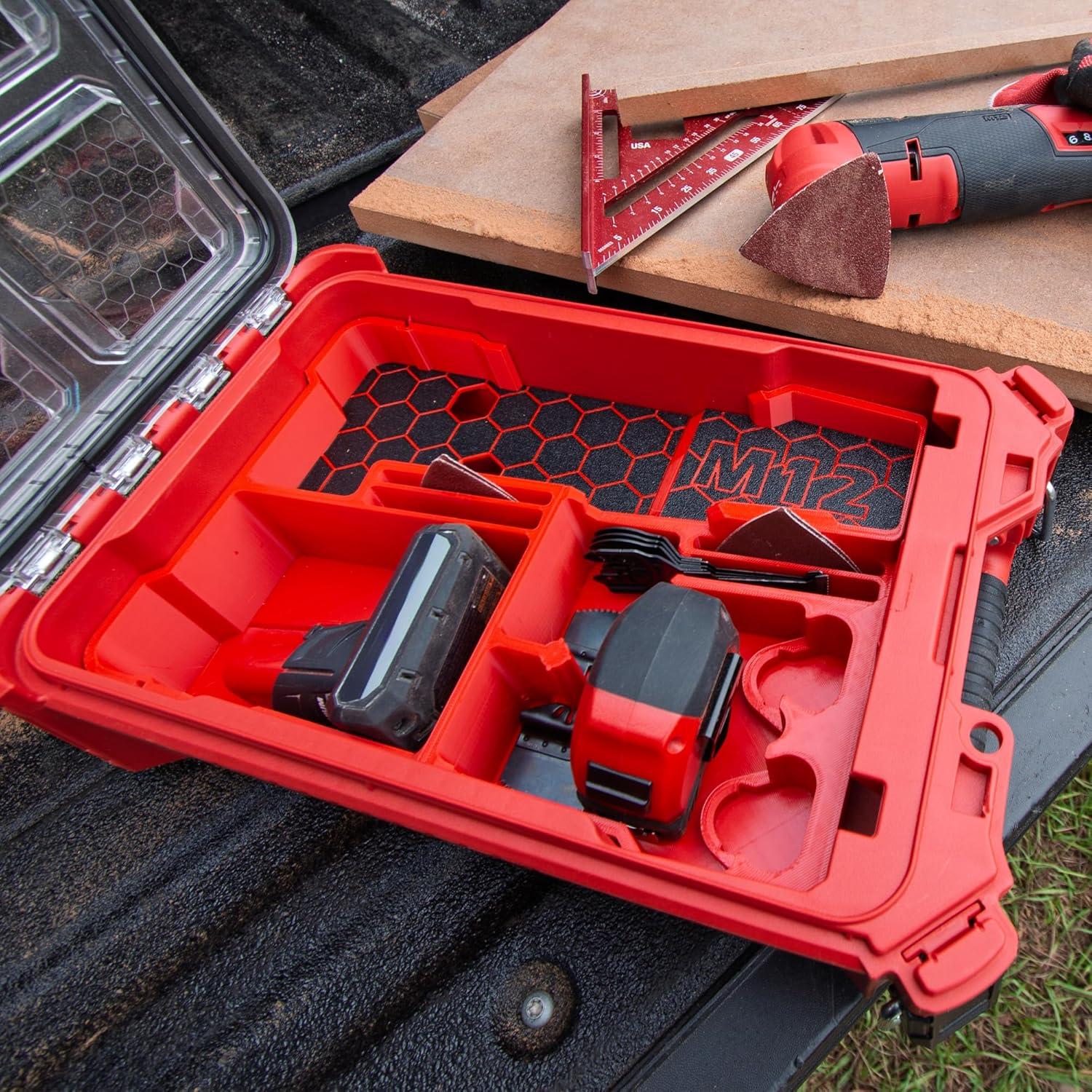 Organizador de Herramientas Packout Milwaukee M12 30.16x20.32cm