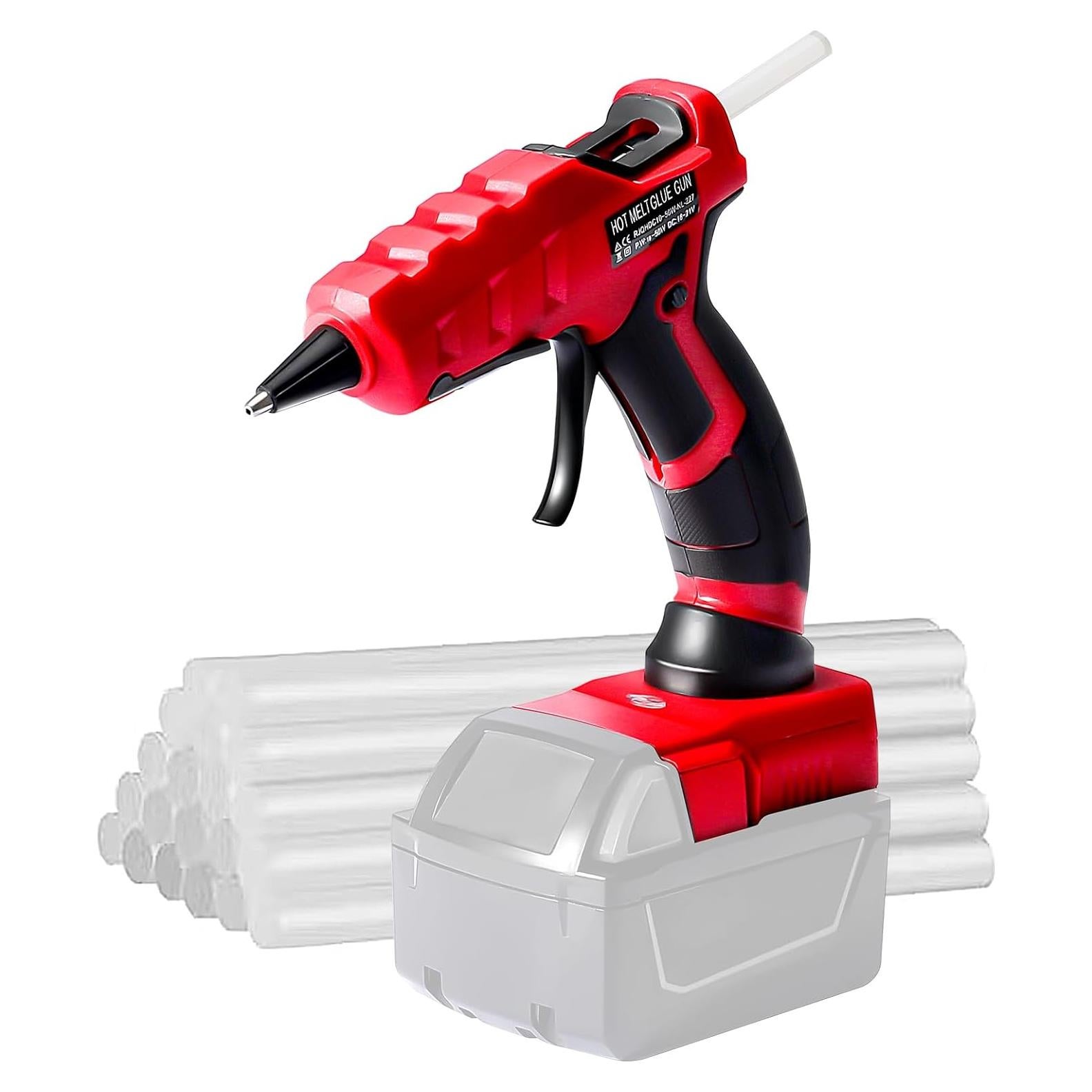 Pistola de Pegamento Caliente Inalámbrica RexLeLXB 18V 50W