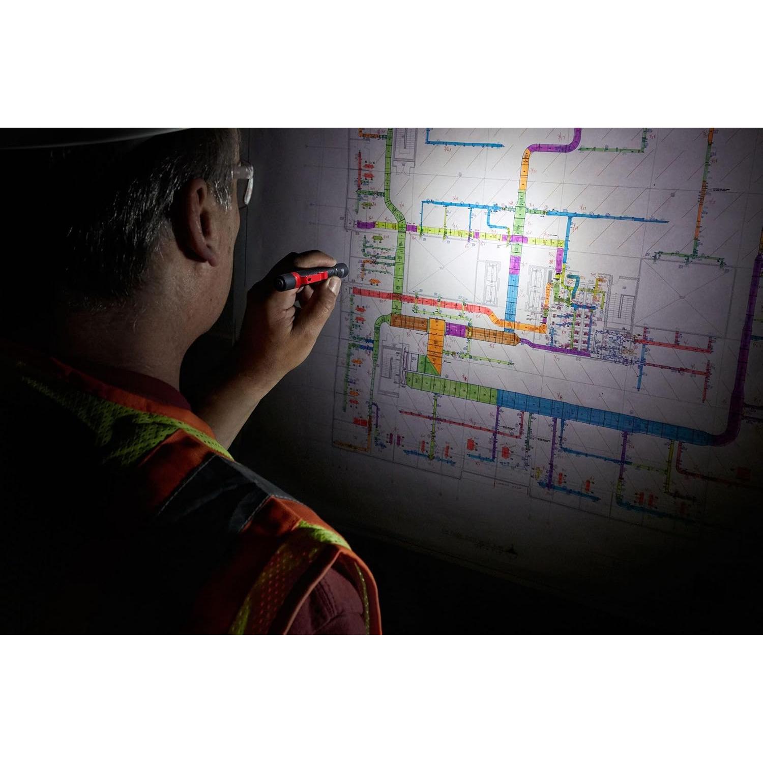 Lámpara Bolígrafo Milwaukee 2105 100 Lúmenes Aluminio