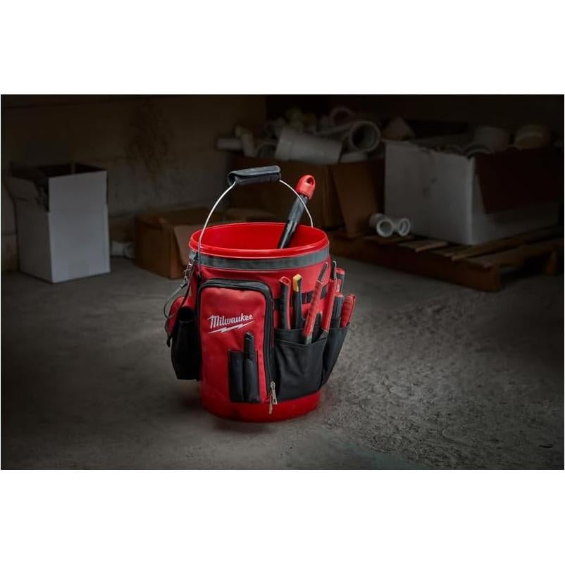 Funda Organizadora de Cubo Milwaukee 48-22-8175 - Nylon Rojo