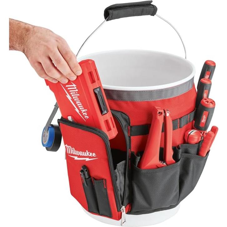 Funda Organizadora de Cubo Milwaukee 48-22-8175 - Nylon Rojo