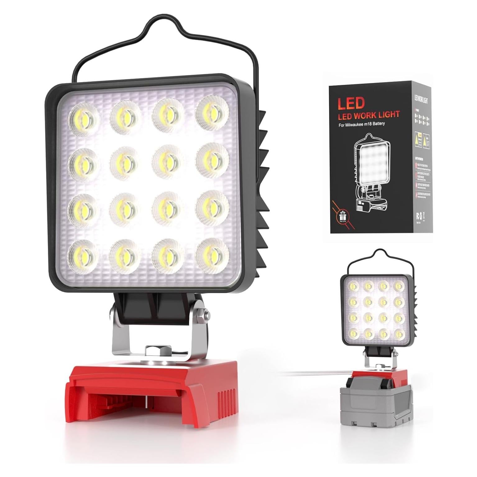 Luz de Trabajo LED 90W LANKA para Batería Milwaukee M18