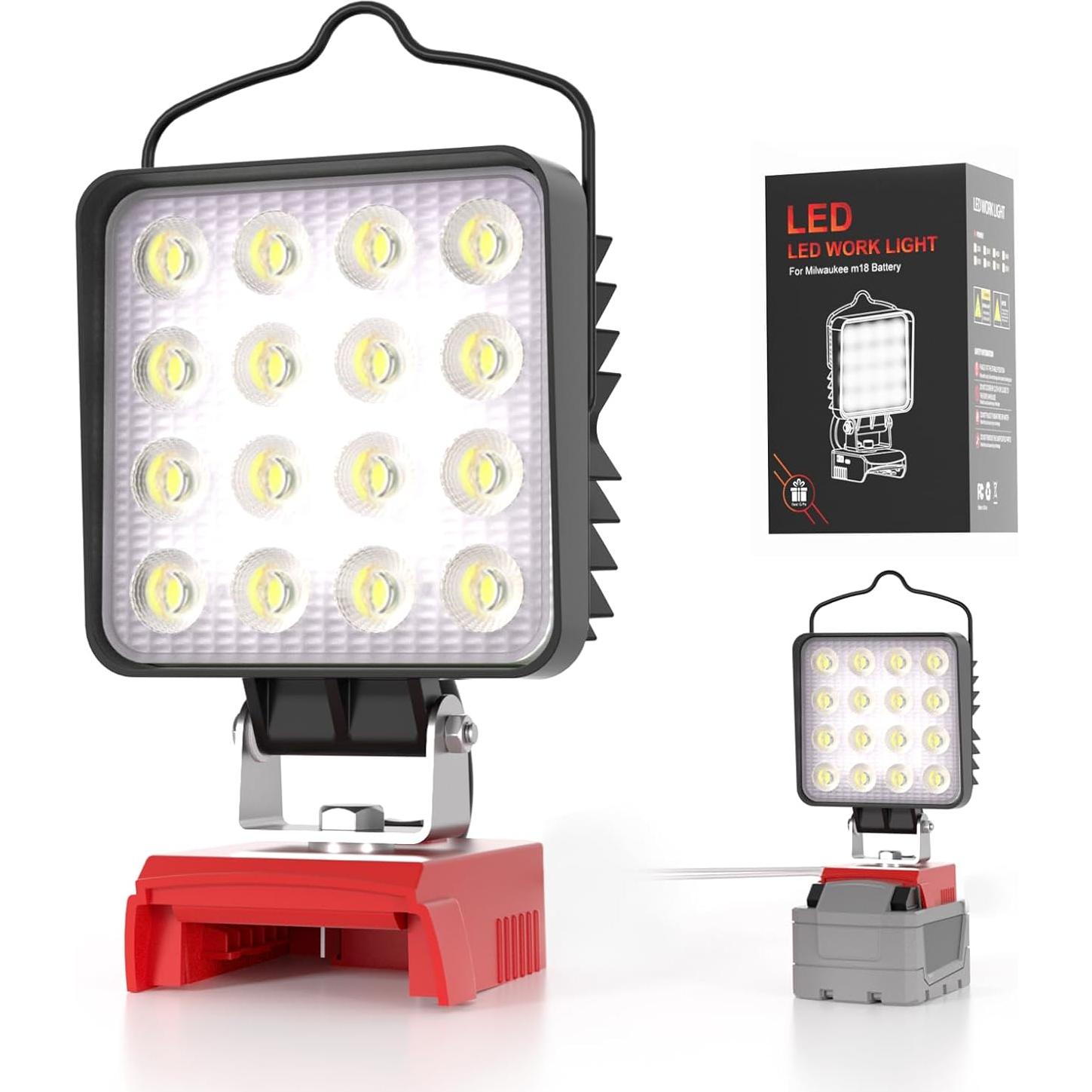Luz de Trabajo LED 90W LANKA para Batería Milwaukee M18