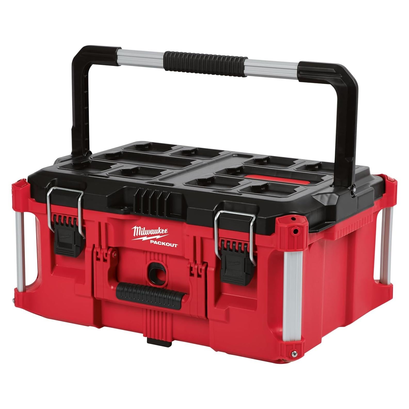 Electric Tool 48-22-8425 Pack out, Large Tool Box, Red
