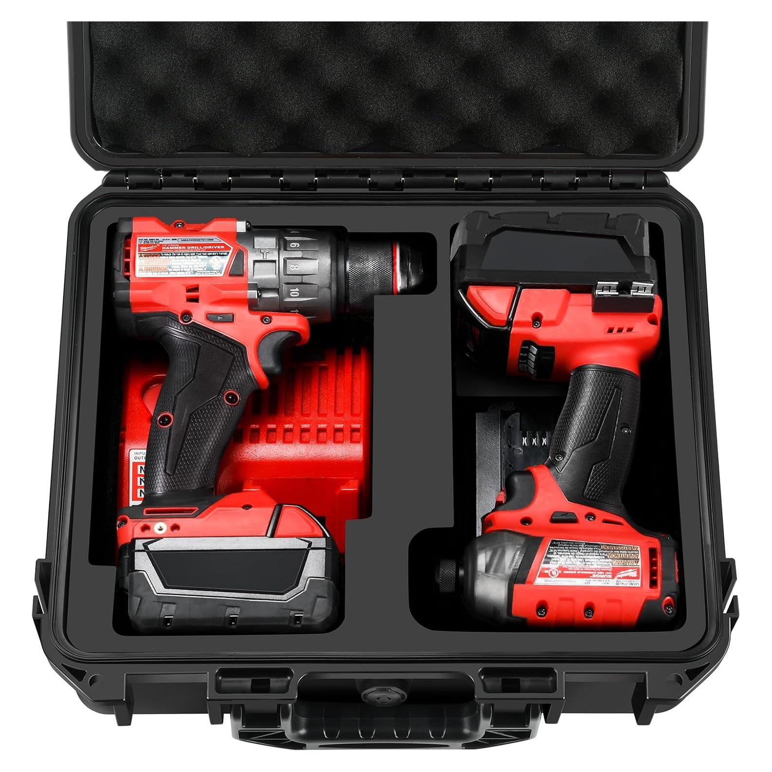 Estuche Duro LOTOCASE para Taladro Milwaukee M18 - Impermeable