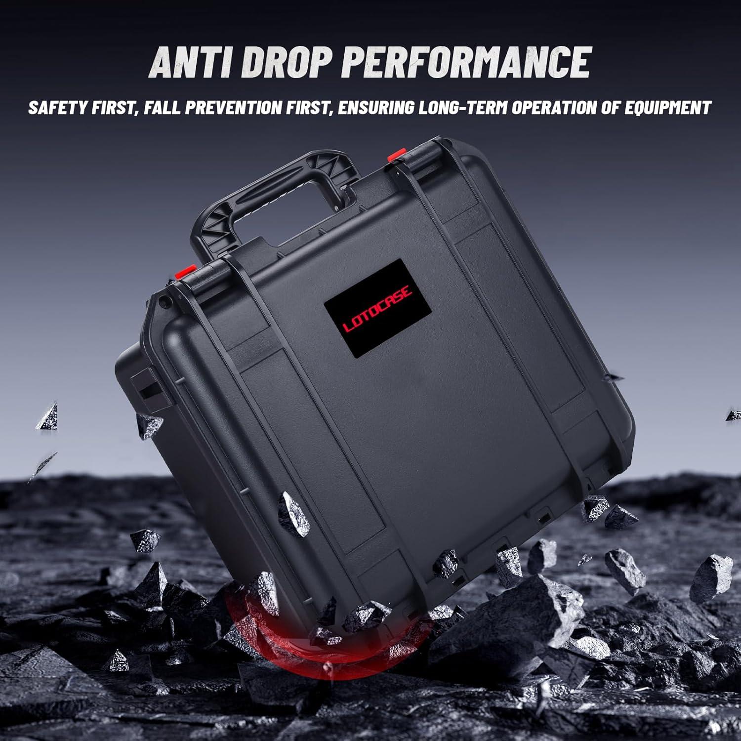 Estuche Duro LOTOCASE para Taladro Milwaukee M18 - Impermeable