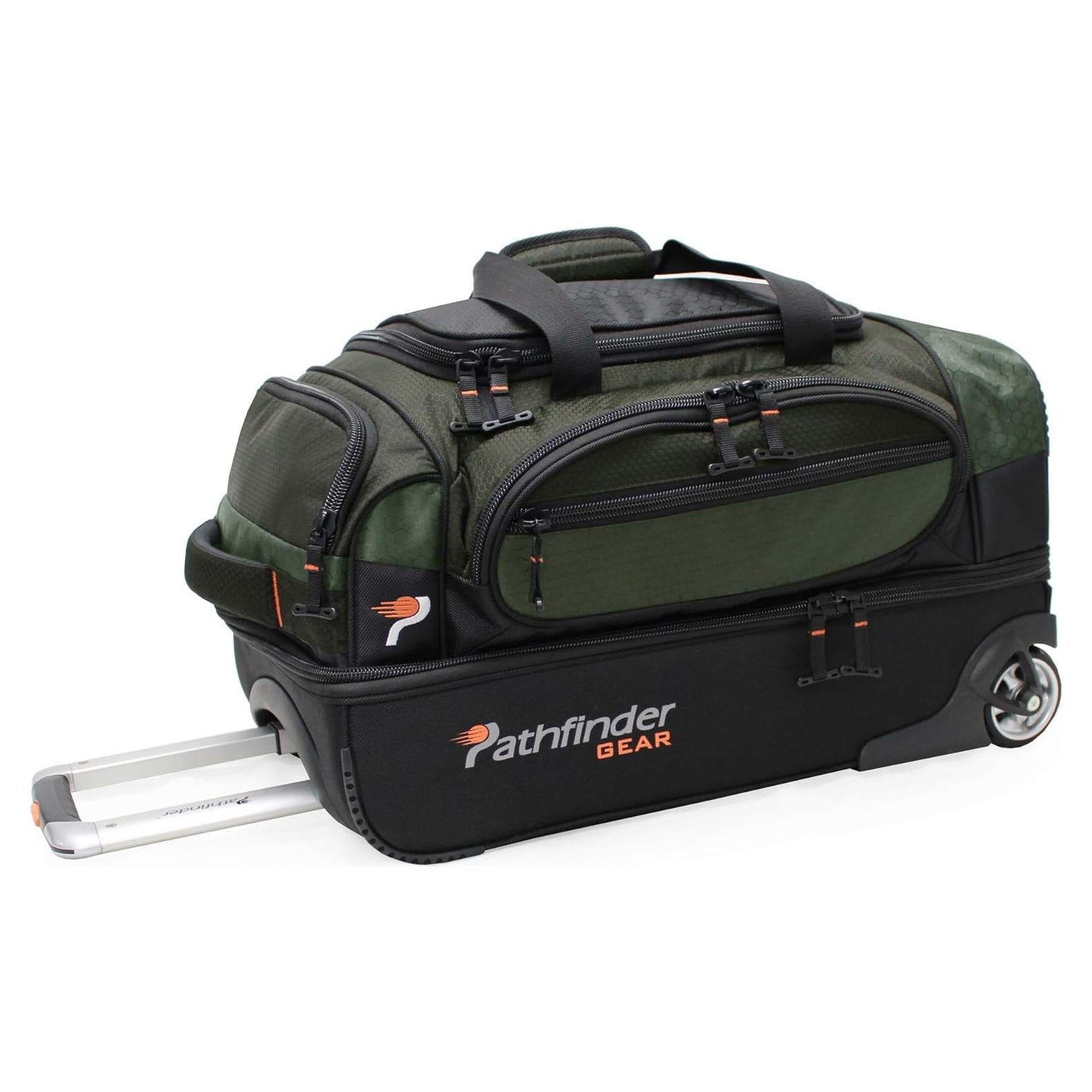 Bolsa de Viaje Pathfinder 22" con Ruedas Oliva