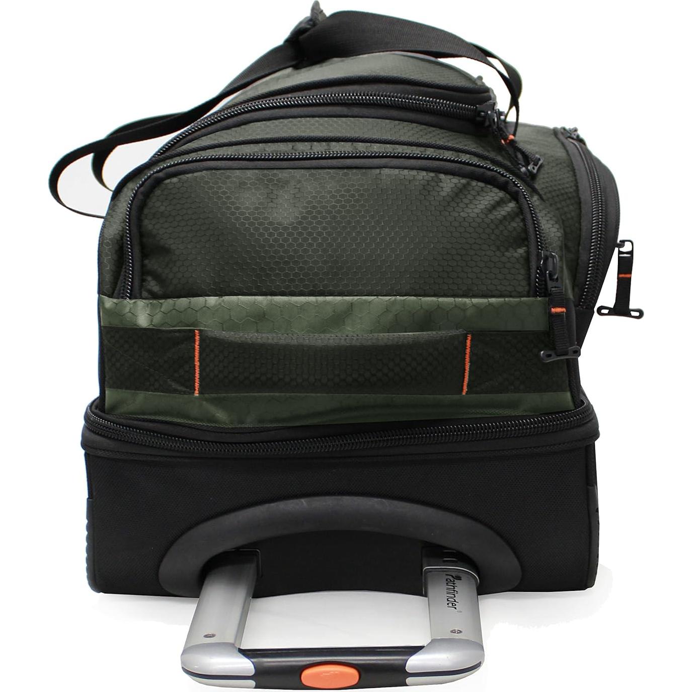 Bolsa de Viaje Pathfinder 22" con Ruedas Oliva
