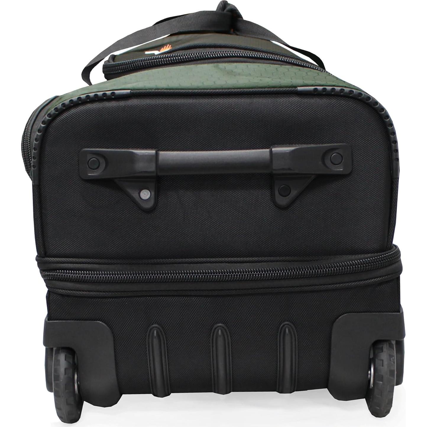 Bolsa de Viaje Pathfinder 22" con Ruedas Oliva