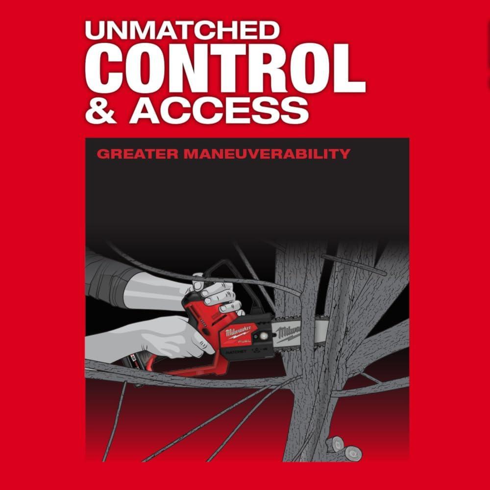 Sierra de Poda Milwaukee 12V 15,24cm Inalámbrica 2527-21