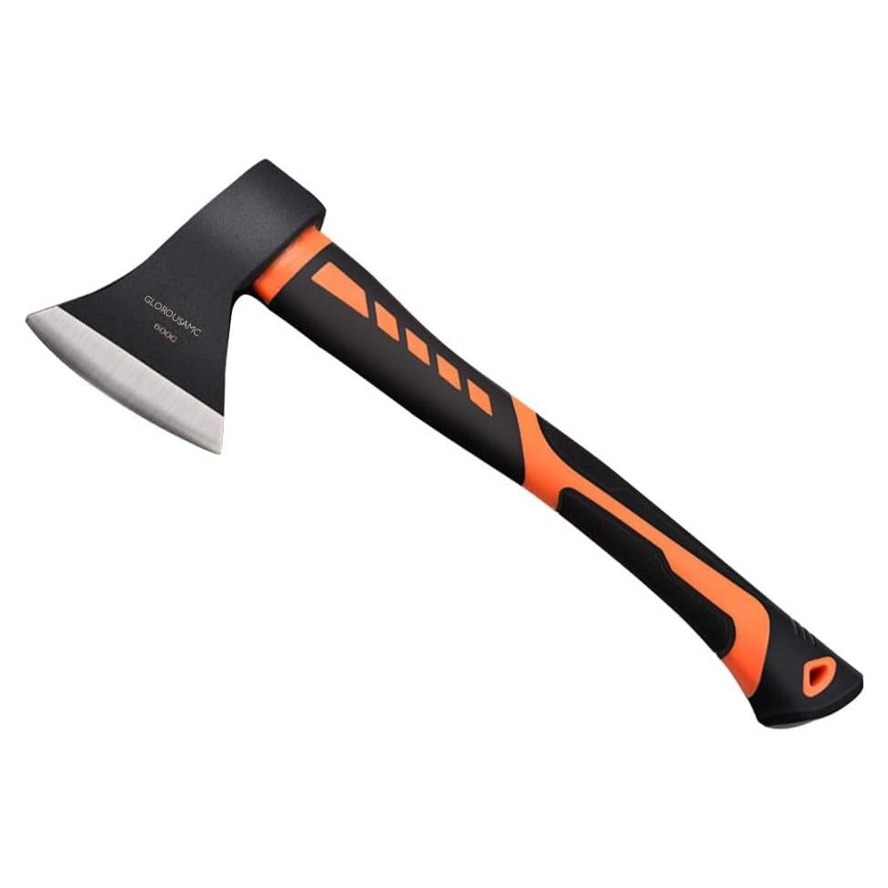 Hacha de Camping Gloriousamc 38.1 cm Acero Carbono Forjado