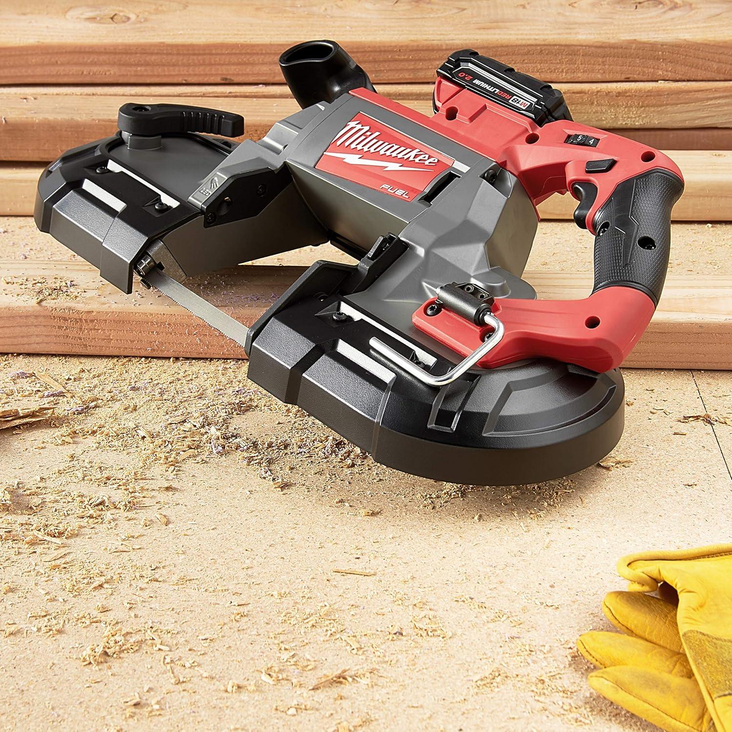 Sierra de cinta Milwaukee M18 Fuel 2729-20 180W 90°