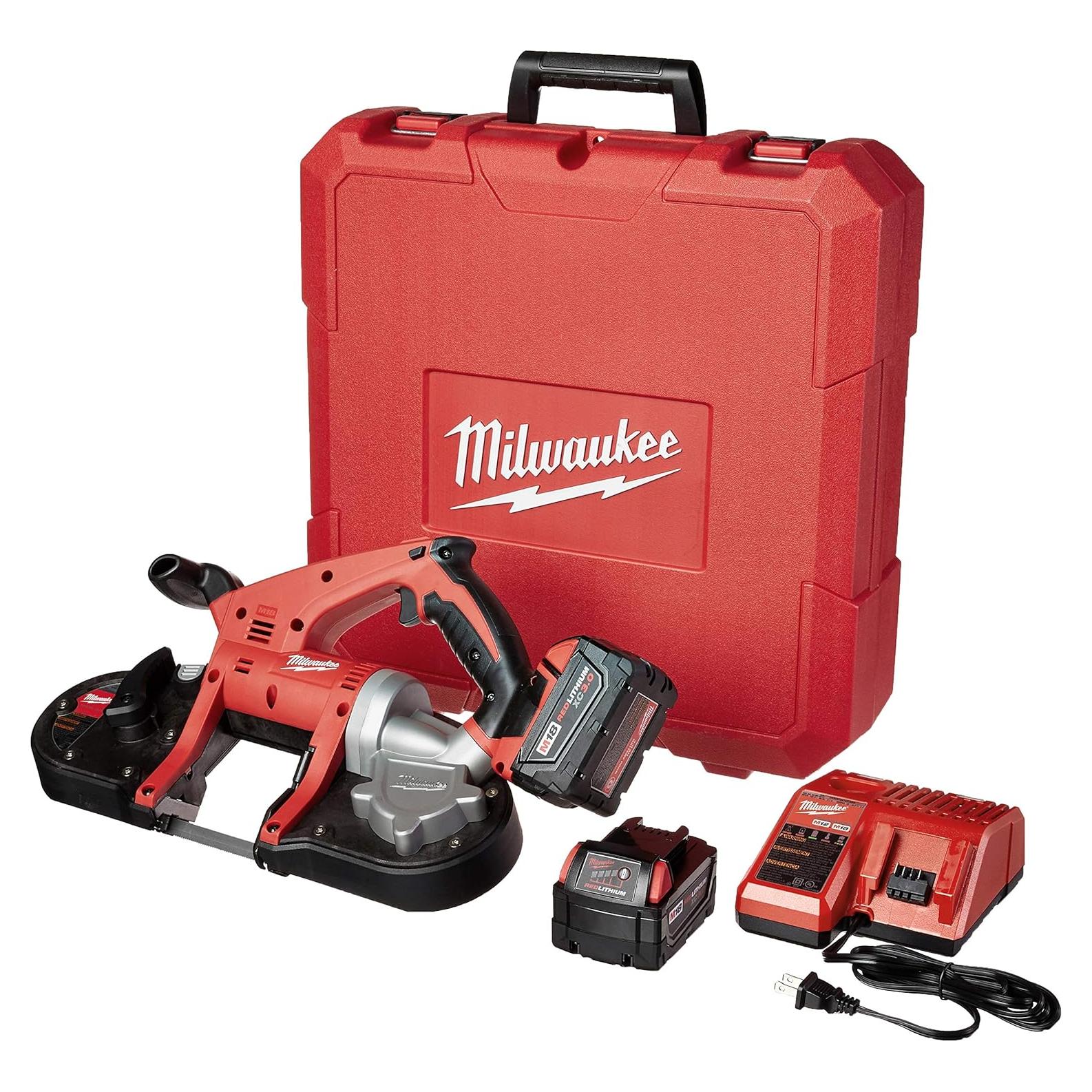 Sierra de Banda Inalámbrica Milwaukee M18 18V 8.26 cm