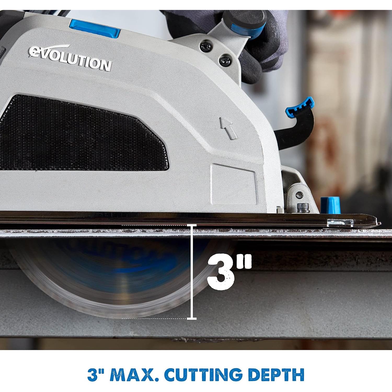 Sierra Circular Evolution S210CCS | Hoja 210 mm | Corte Acero