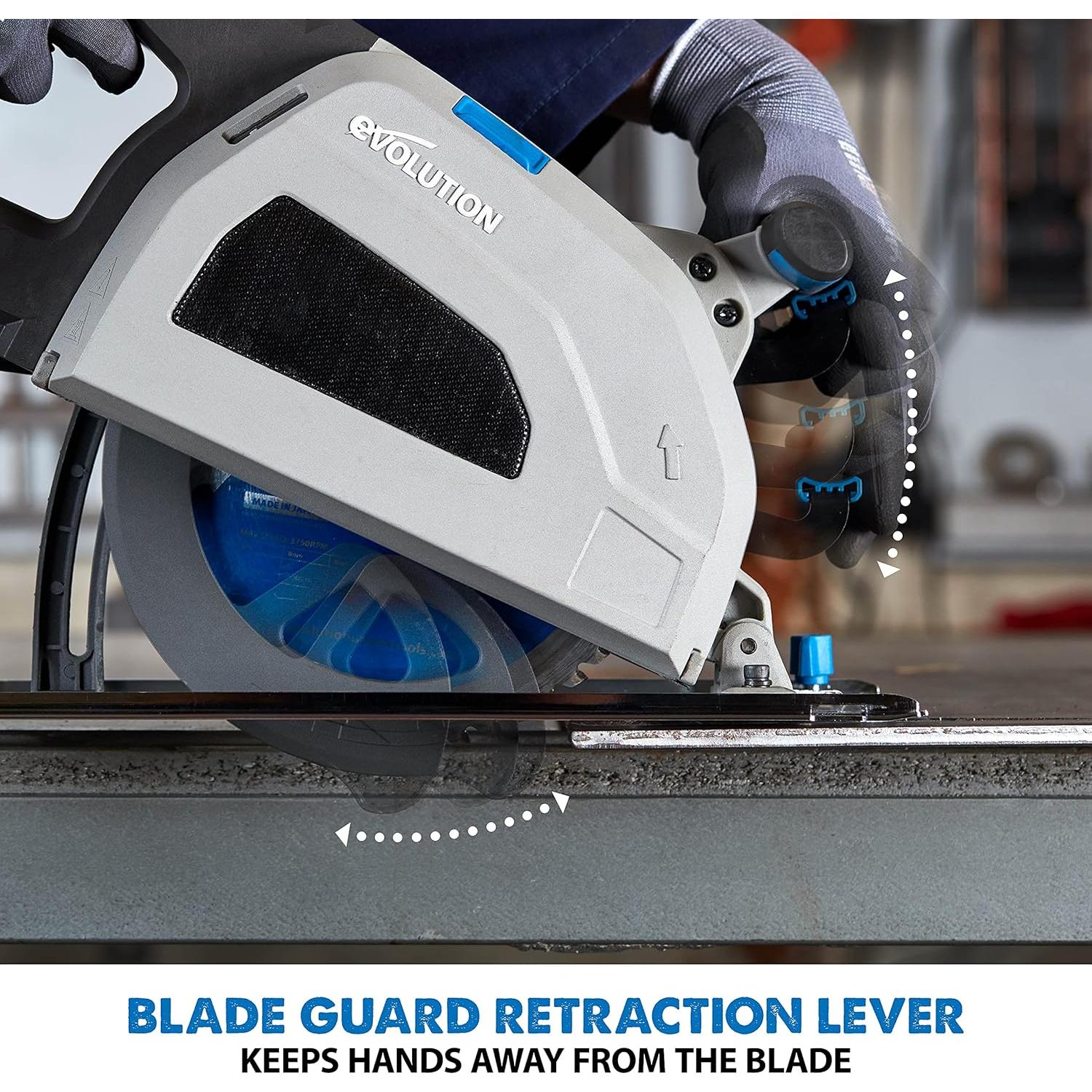 Sierra Circular Evolution S210CCS | Hoja 210 mm | Corte Acero