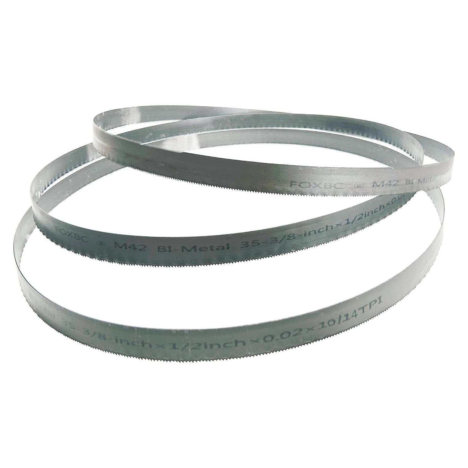 Hojas de Sierra de Cinta FOXBC 90 cm 10/14 TPI 3-Pack