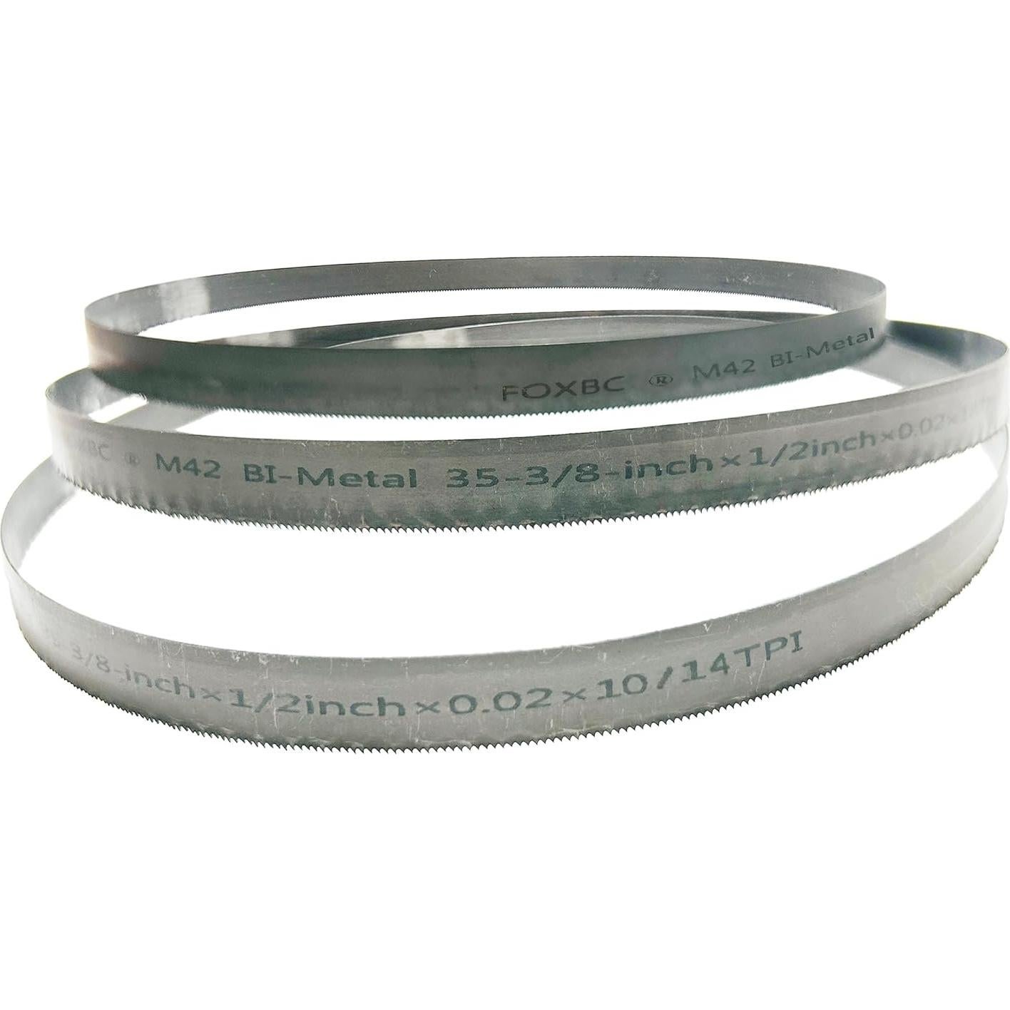 Hojas de Sierra de Cinta FOXBC 90 cm 10/14 TPI 3-Pack