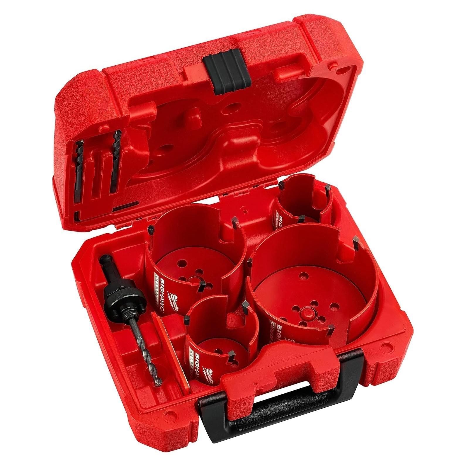 Sierra de Corona Milwaukee 8 Piezas Big Hawg Carburo 49-56-9285