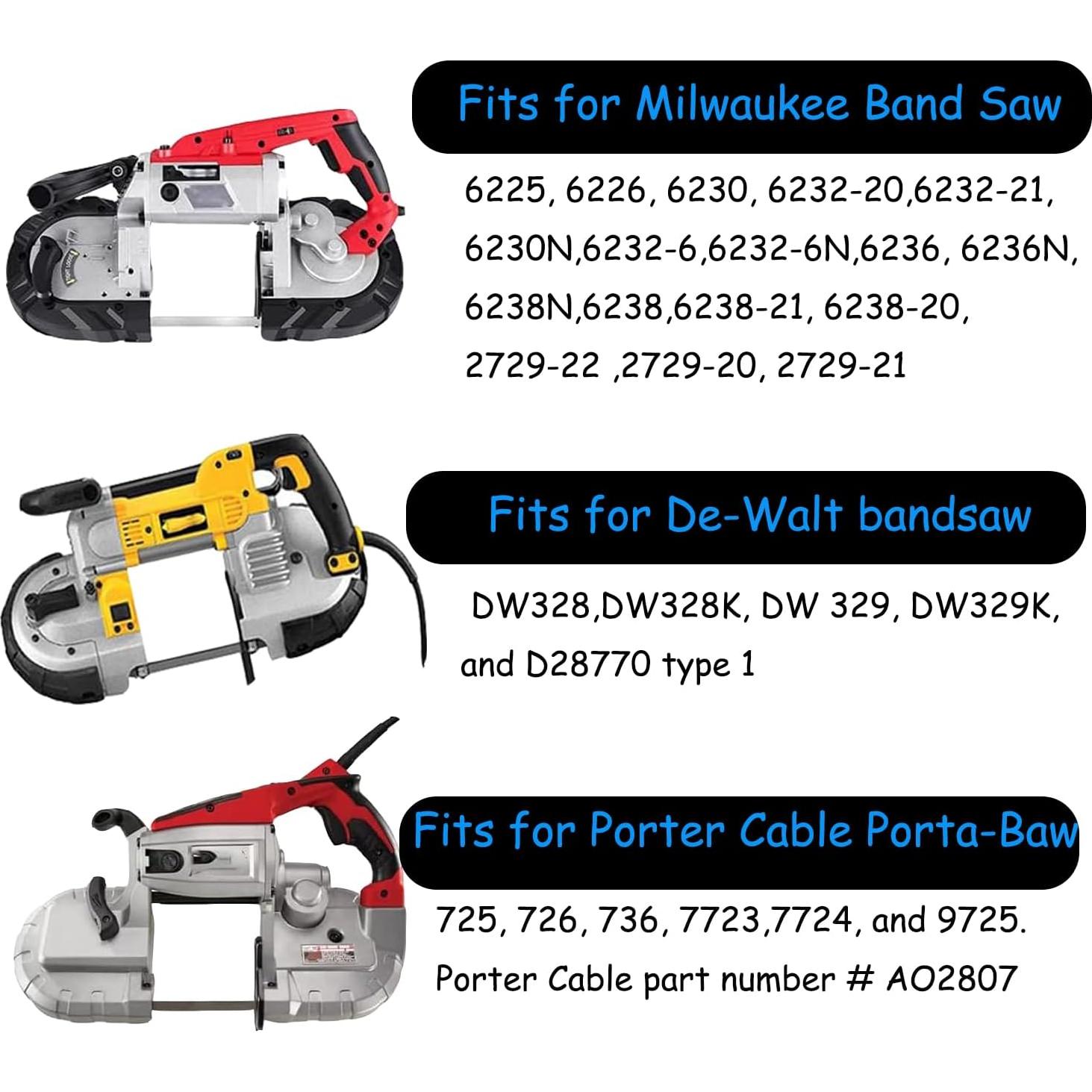 Neumáticos de Polea Bleigeeh 45-69-0010 para Sierras