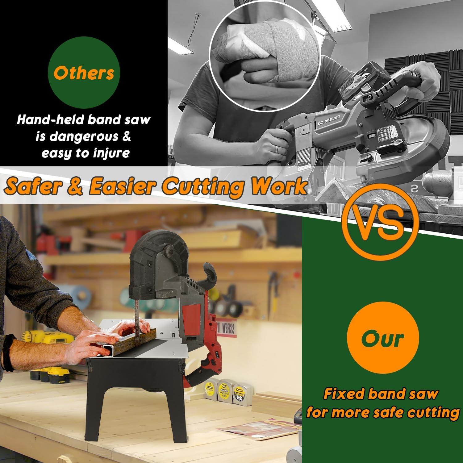 Soporte Mesa Portátil DITKOK para Sierra de Banda 2,27 kg