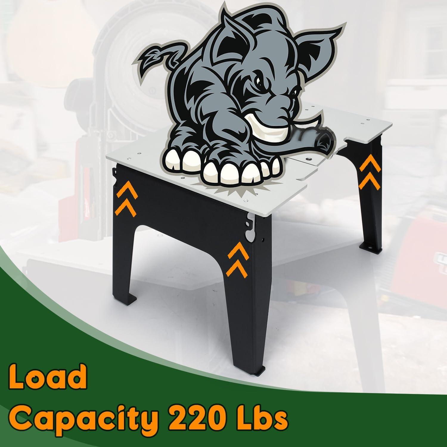 Soporte Mesa Portátil DITKOK para Sierra de Banda 2,27 kg