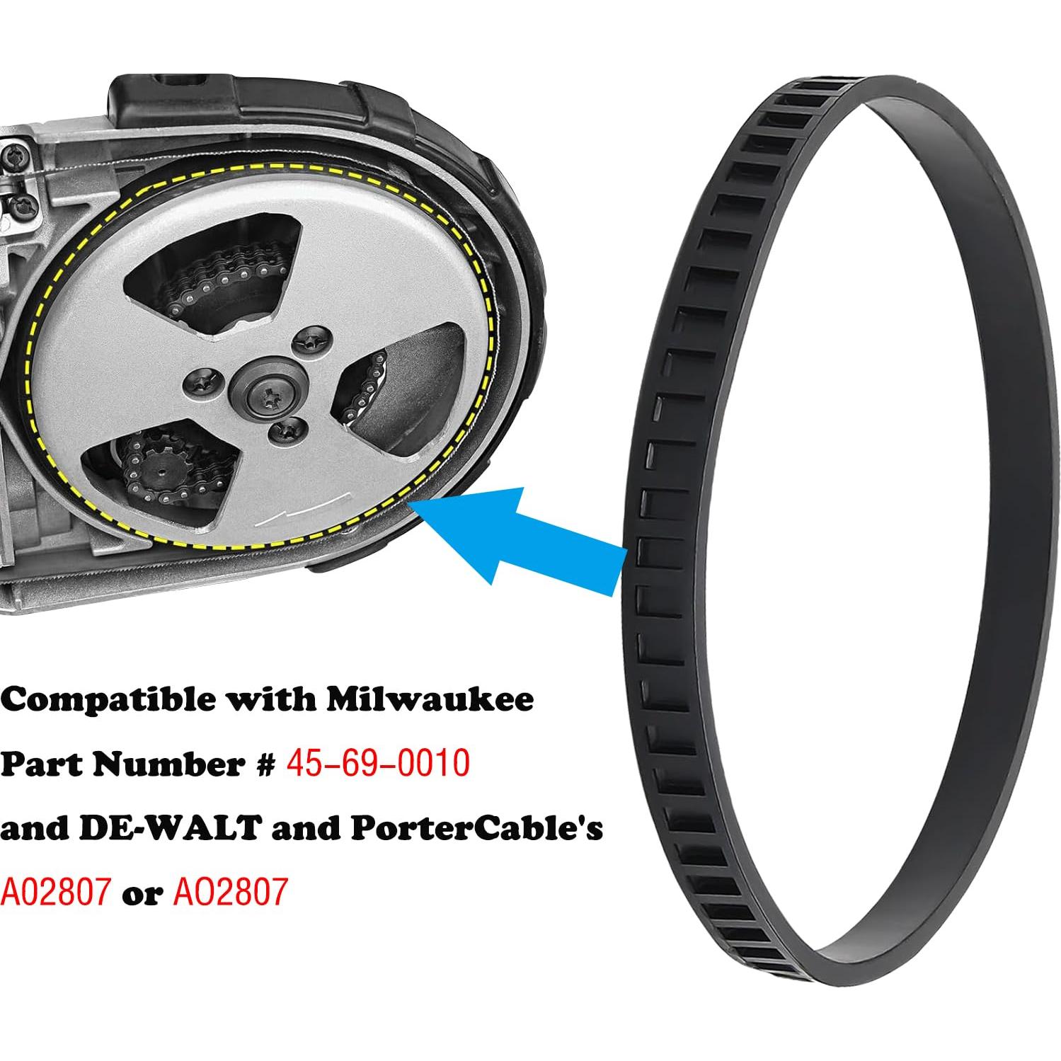 Neumáticos de Polea Milwaukee 45-69-0010 para Sierras
