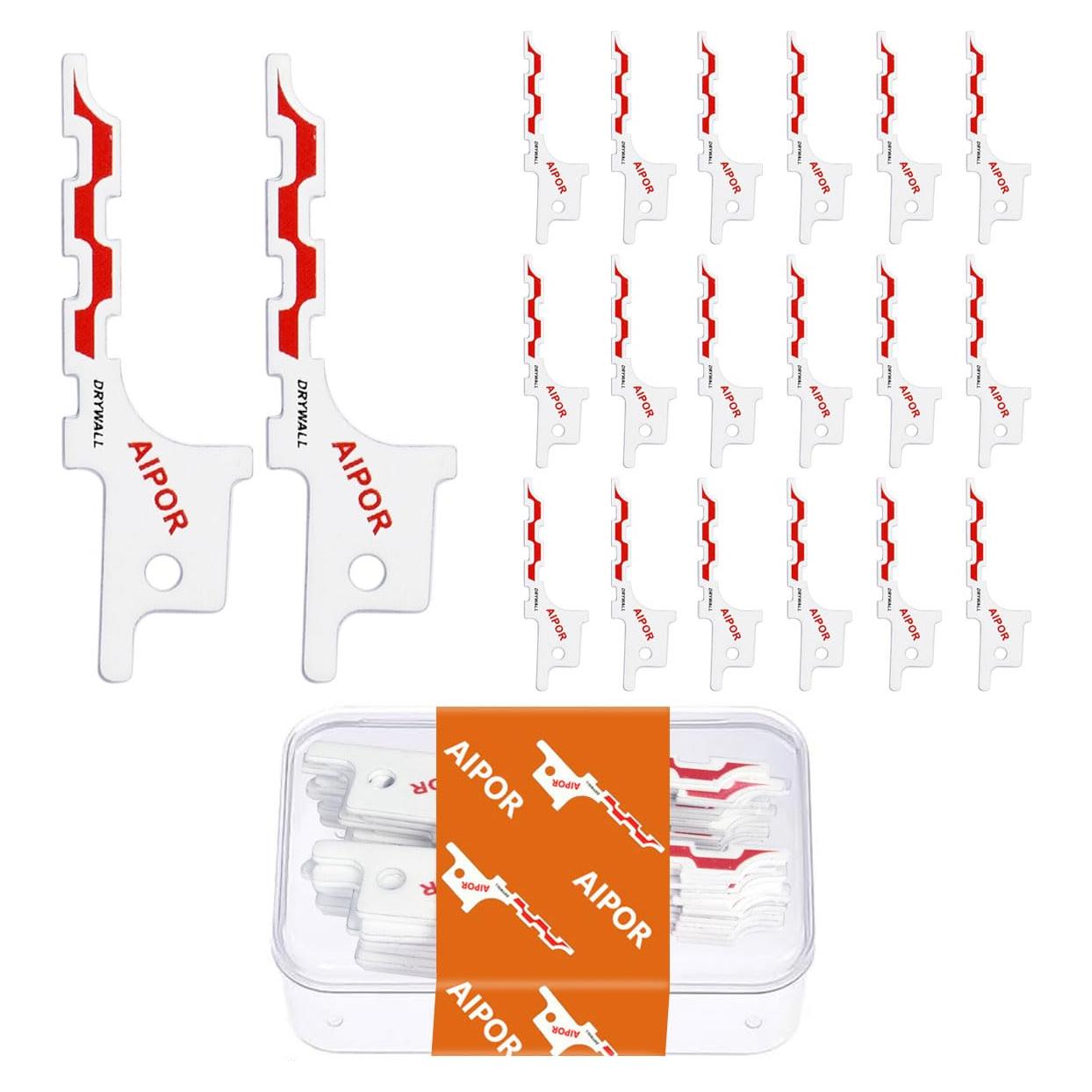 Paquete de 20 Hojas de Sierra Yeso AIPOR 48-00-1640 15,24 cm